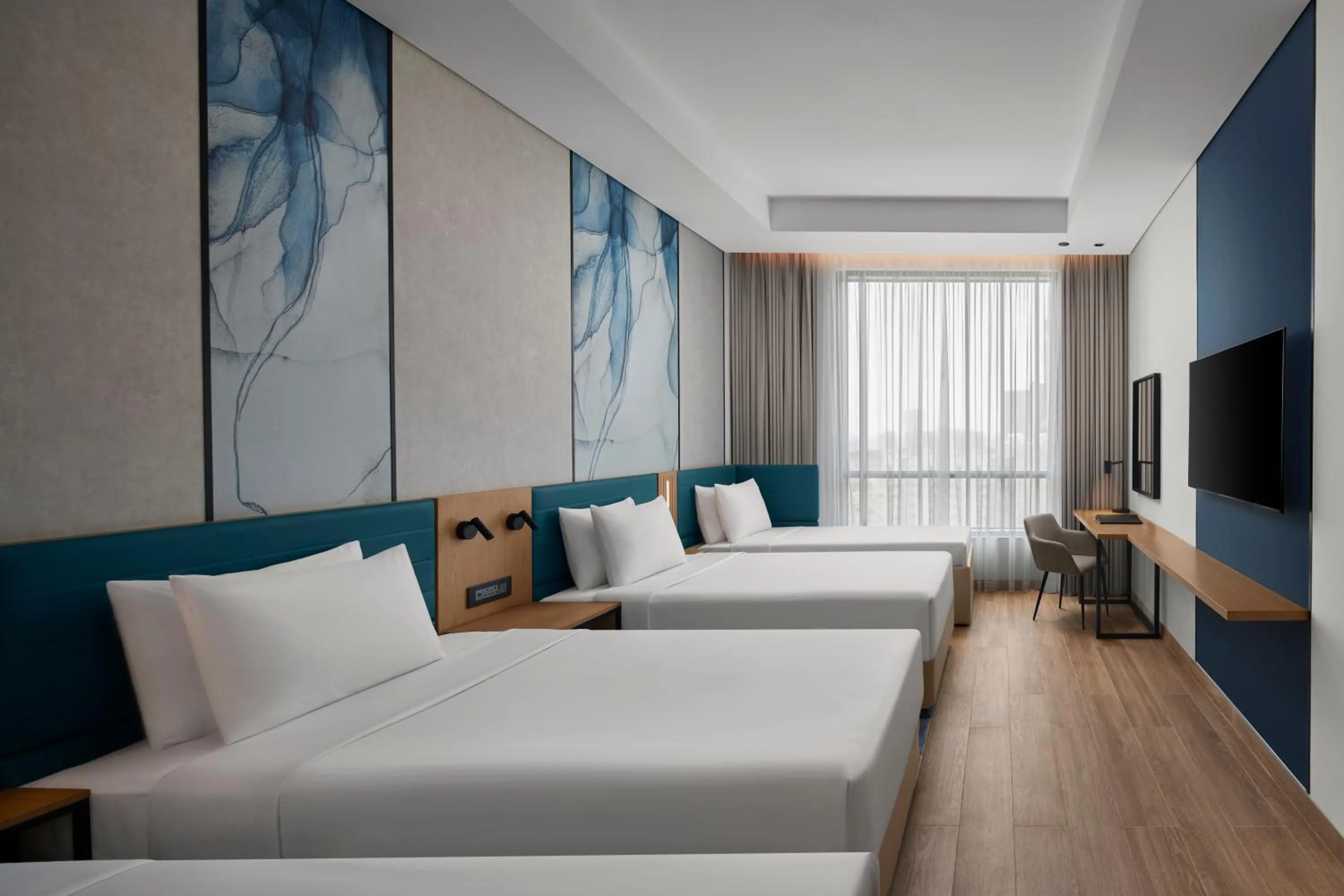 Bed in Courtyard by Marriott Makkah