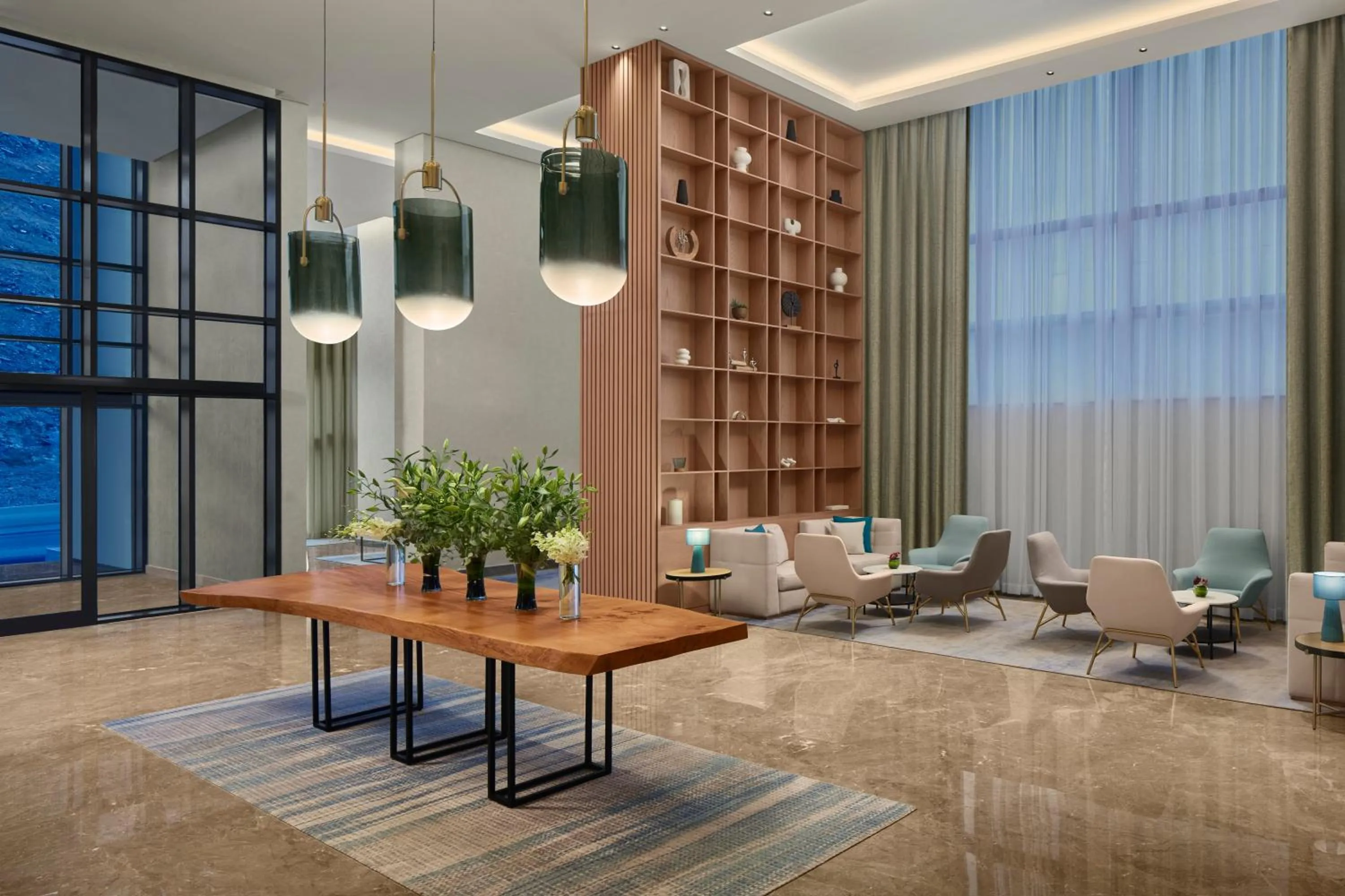 Lobby or reception in Courtyard by Marriott Makkah