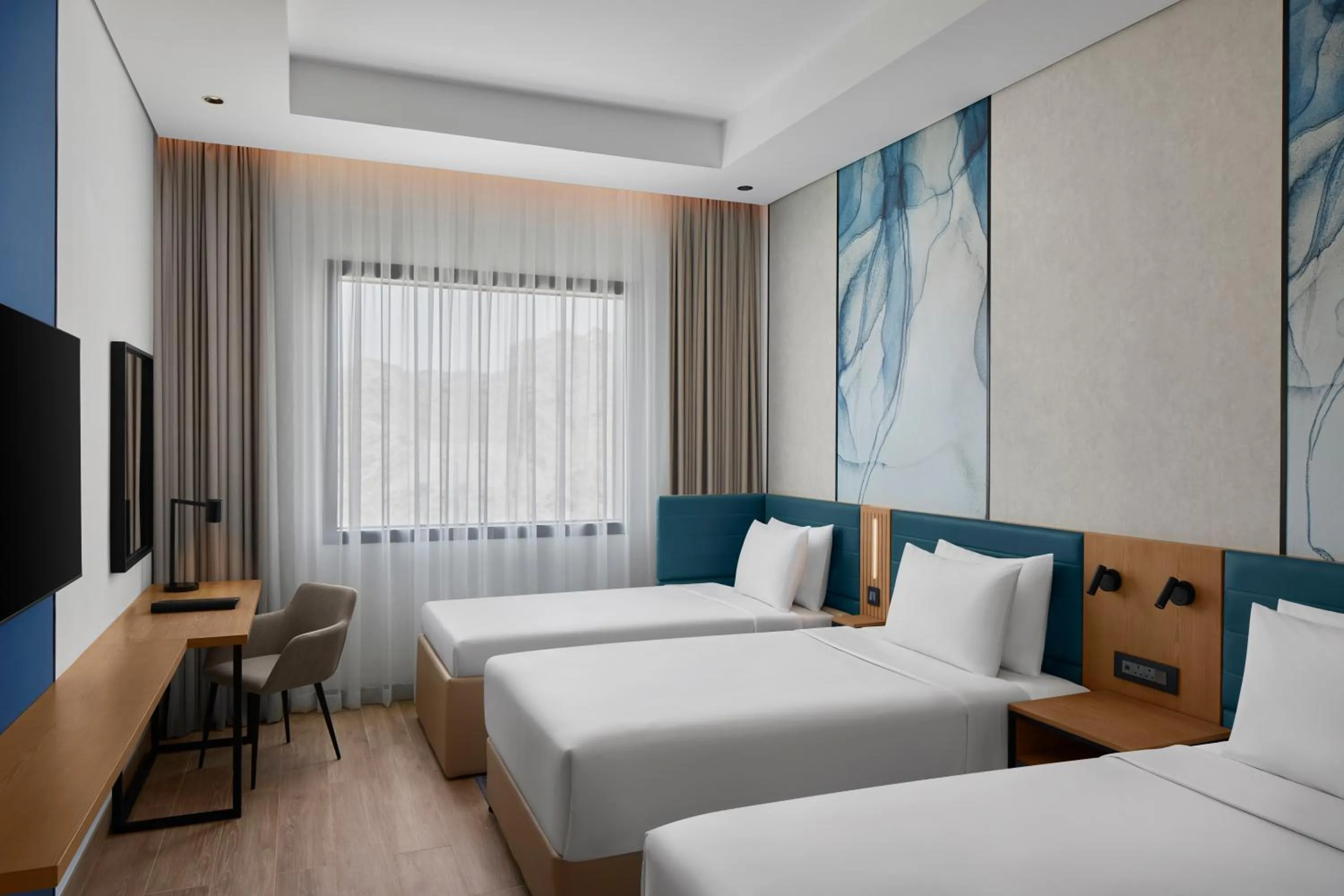 Bed in Courtyard by Marriott Makkah