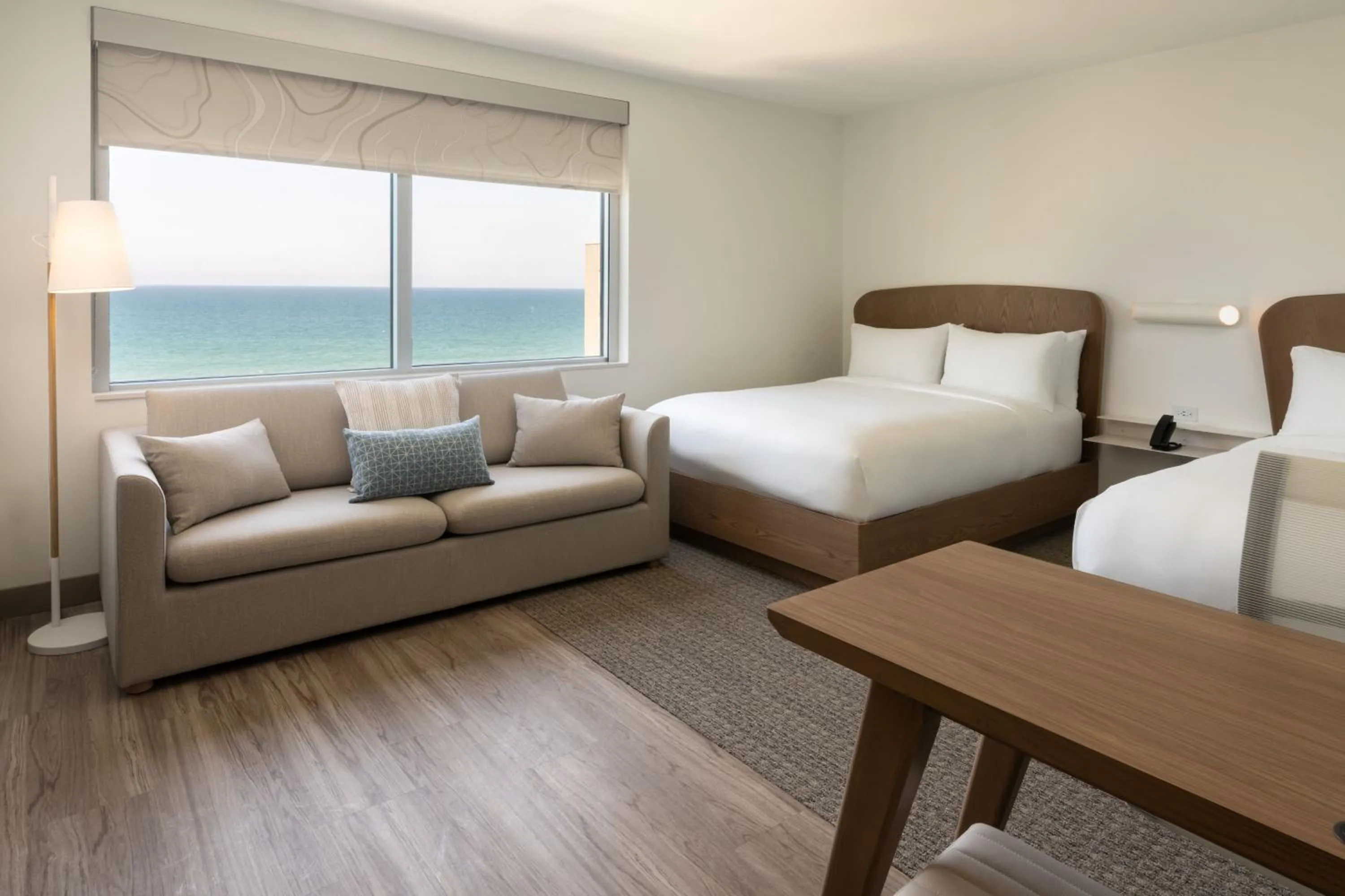 Photo of the whole room, Bed in Element Melbourne Oceanfront