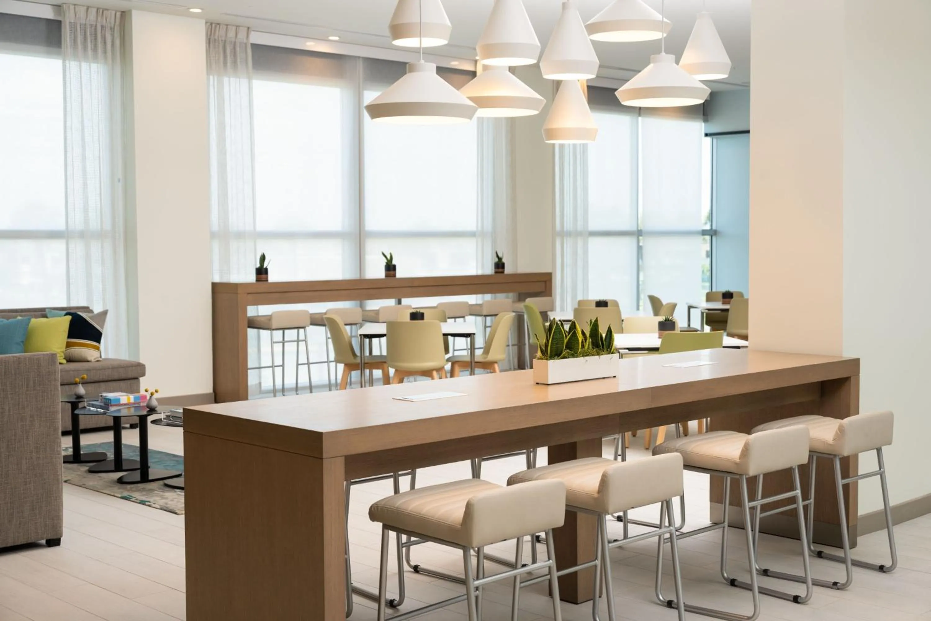 Lobby or reception in Element Melbourne Oceanfront