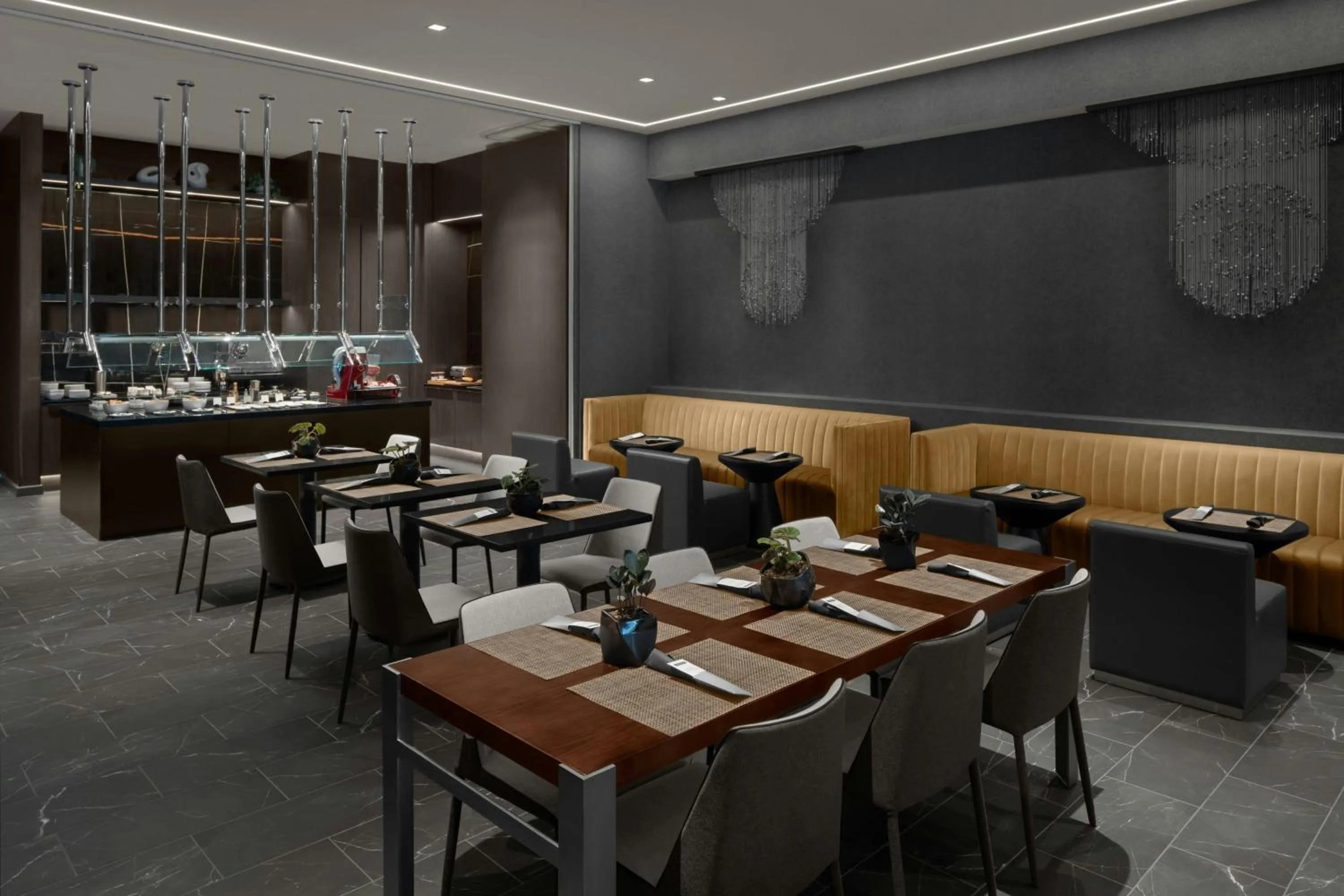 Kitchen or kitchenette in AC Hotel by Marriott St. Louis Clayton