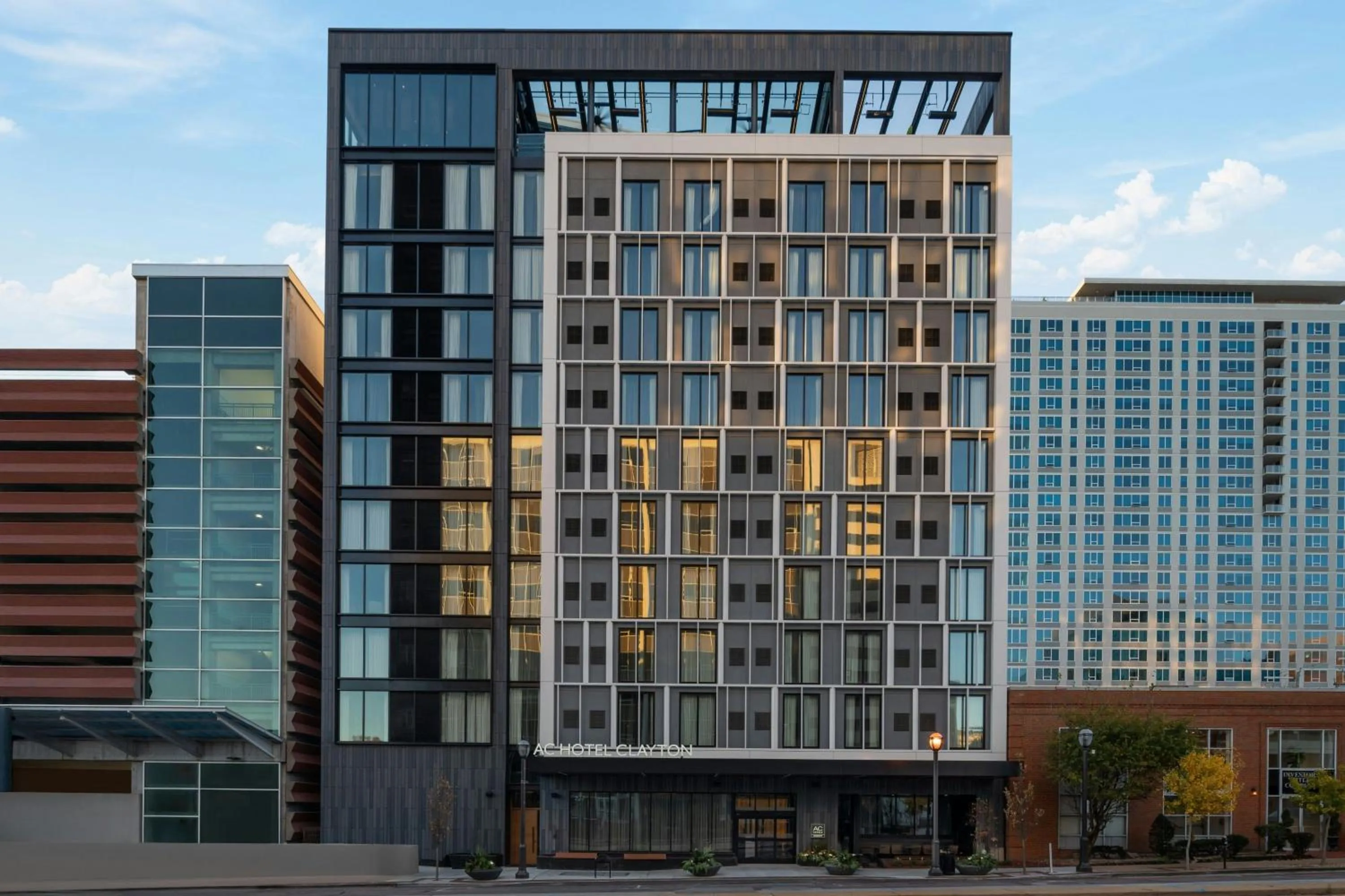 Property building in AC Hotel by Marriott St. Louis Clayton