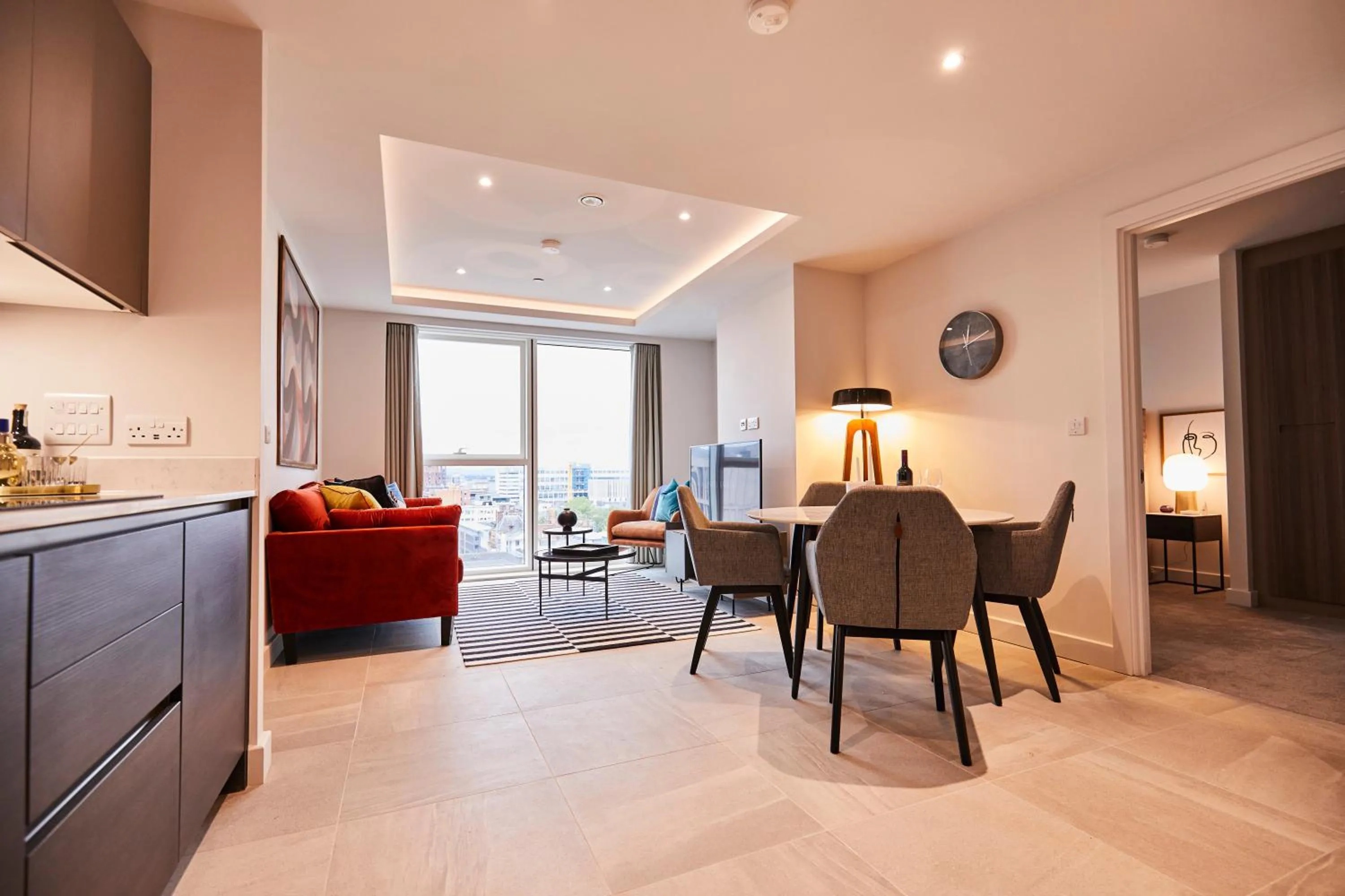 Living room in Charles Hope Manchester Centre