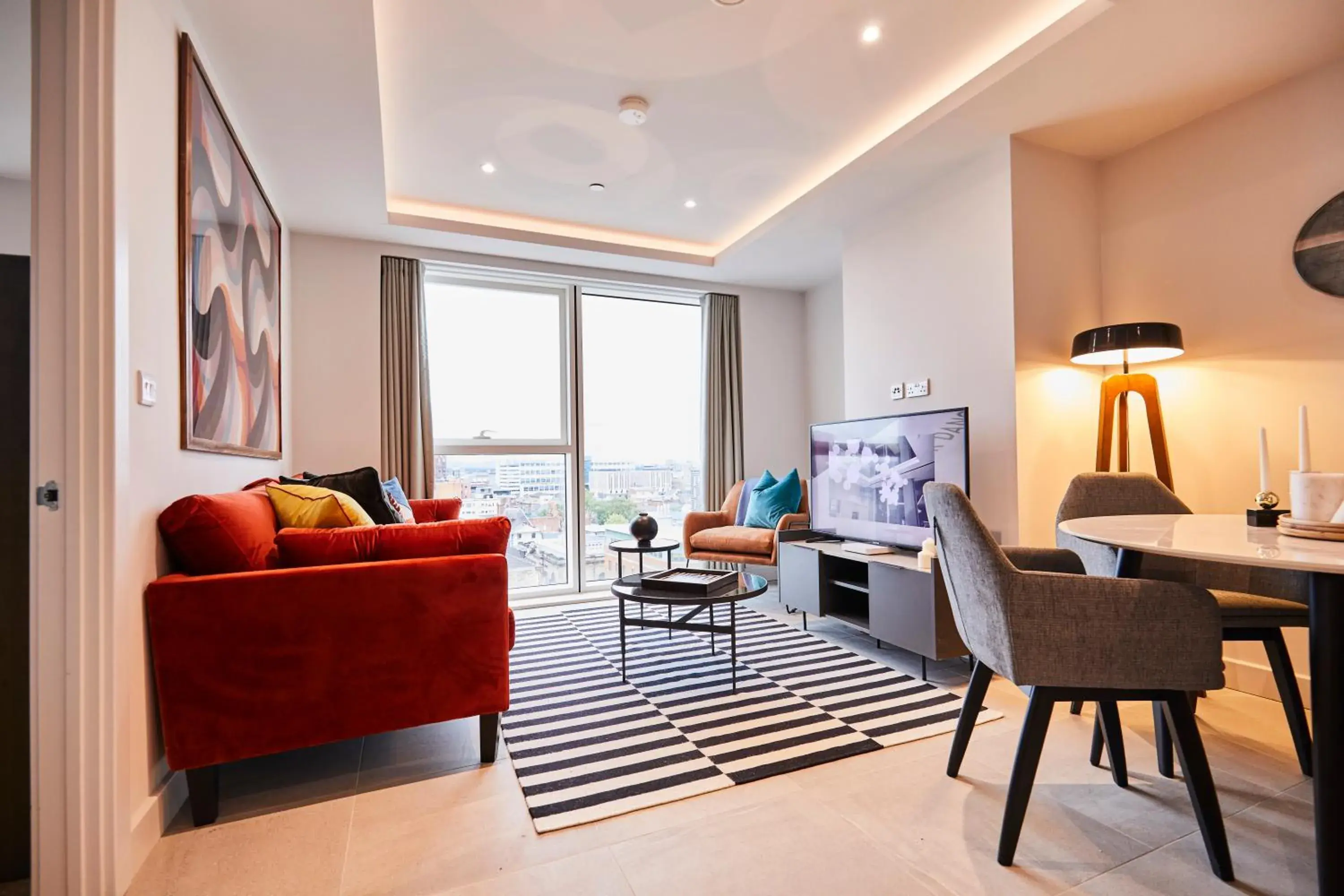 Living room in Charles Hope Manchester Centre Living room in Charles Hope Manchester Centre