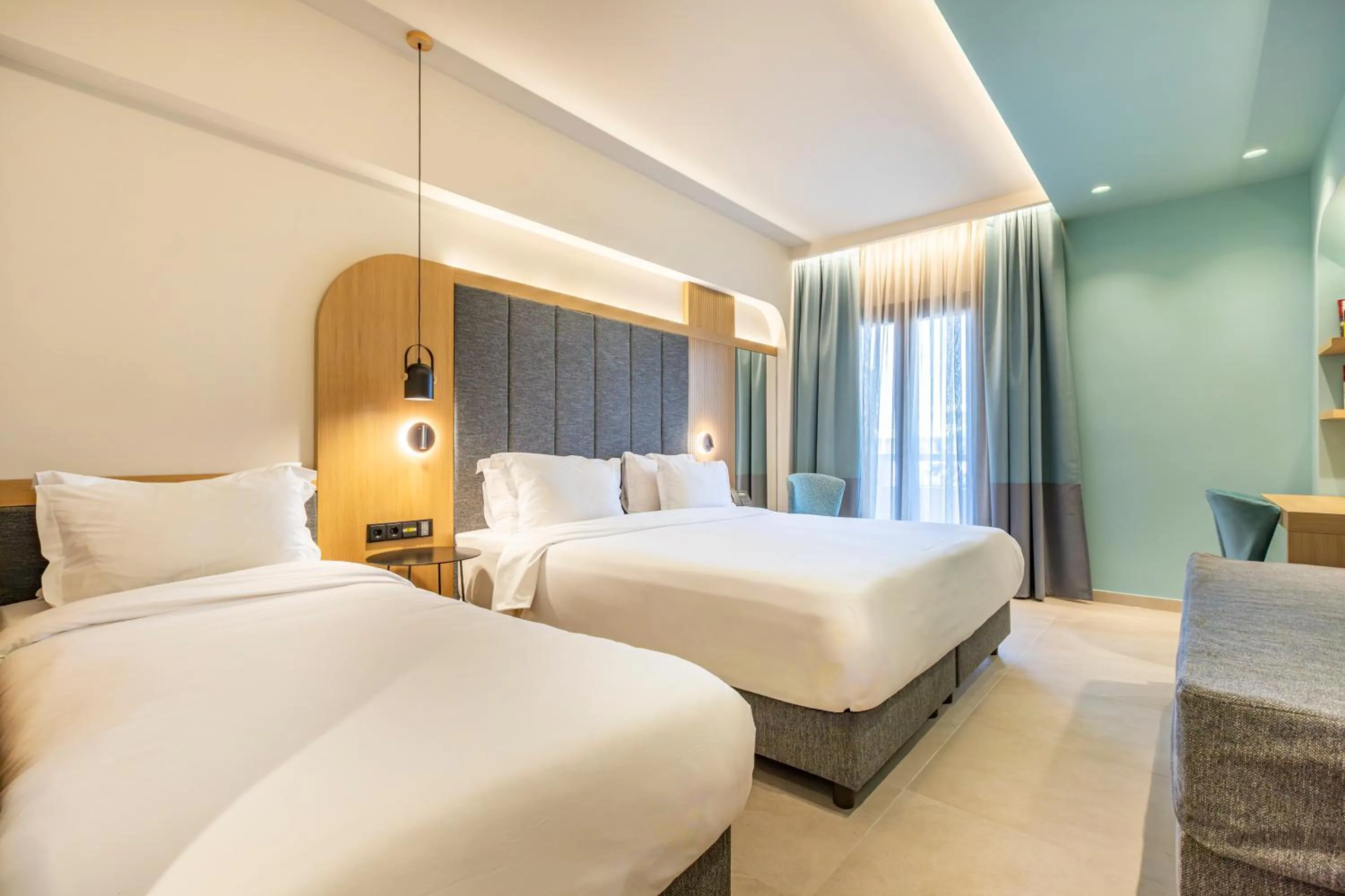 Bedroom, Bed in Sokratis Hotel