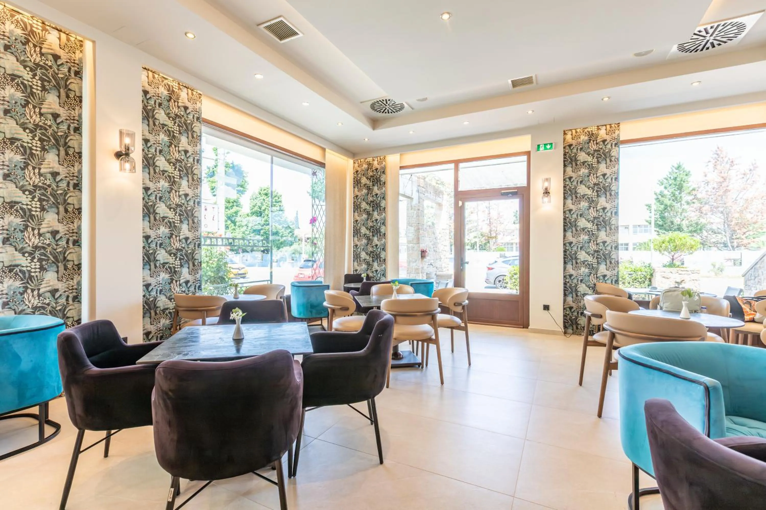 Living room in Sokratis Hotel