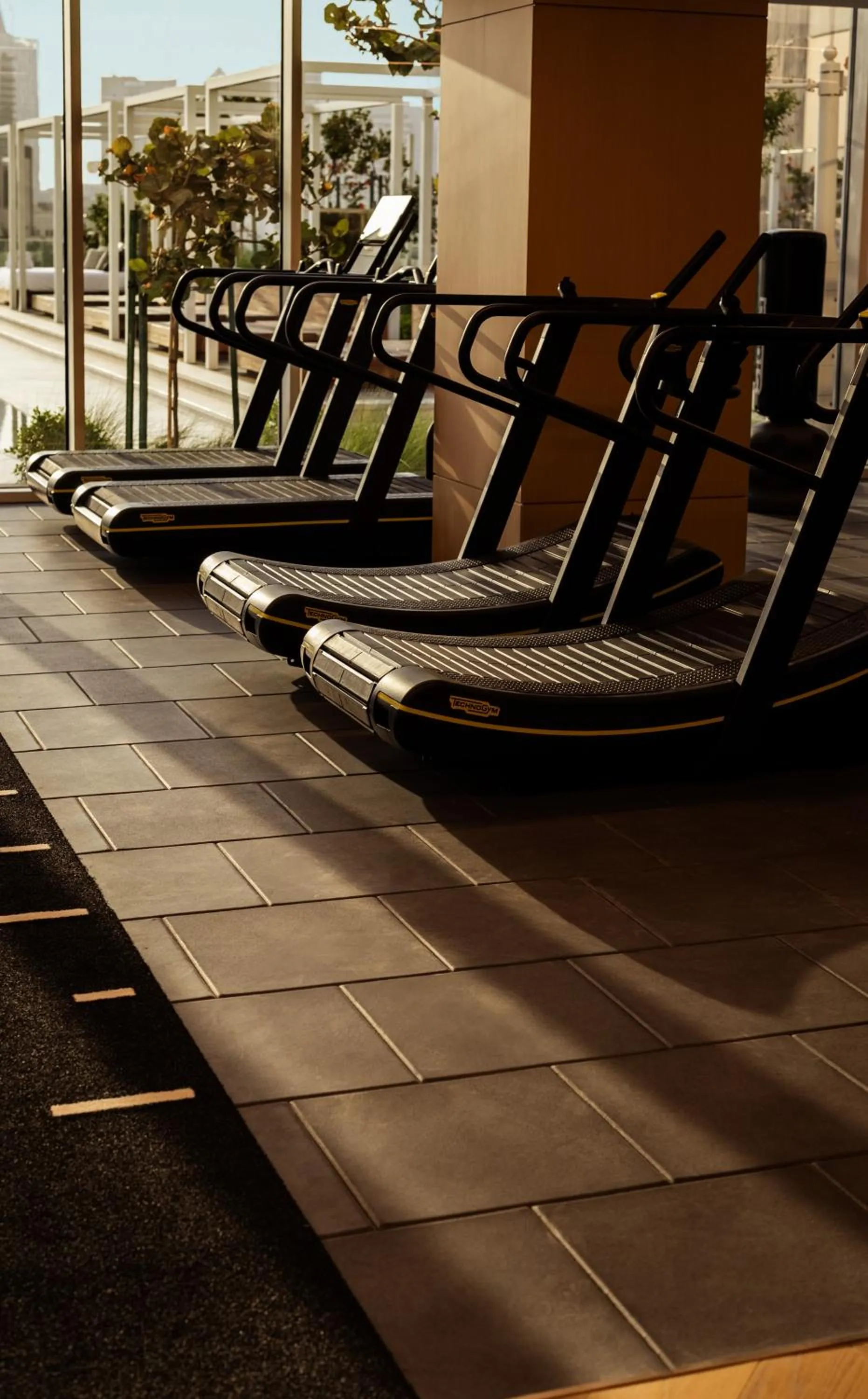 Fitness centre/facilities in Rosewood Doha