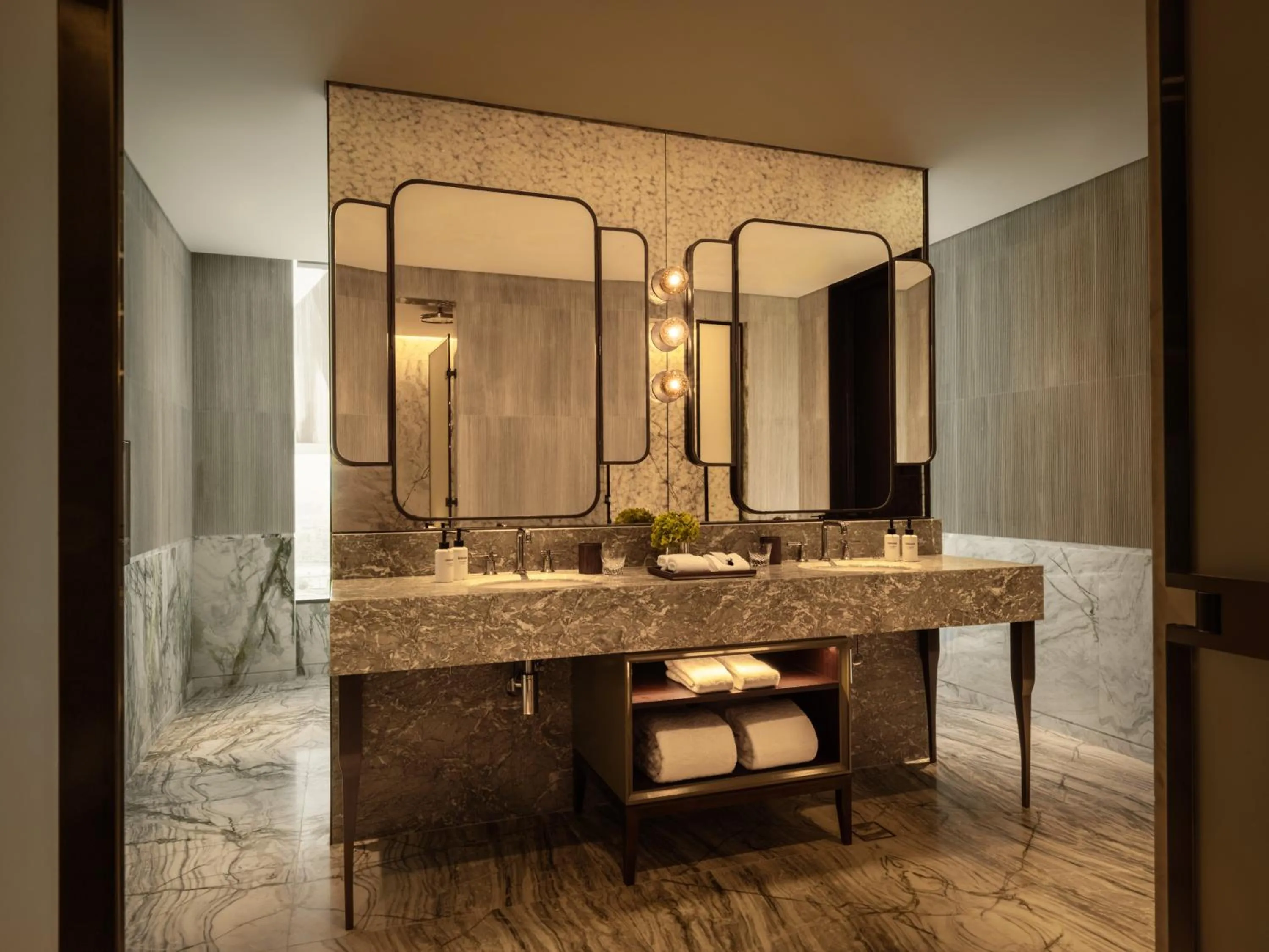 Bathroom in Rosewood Doha