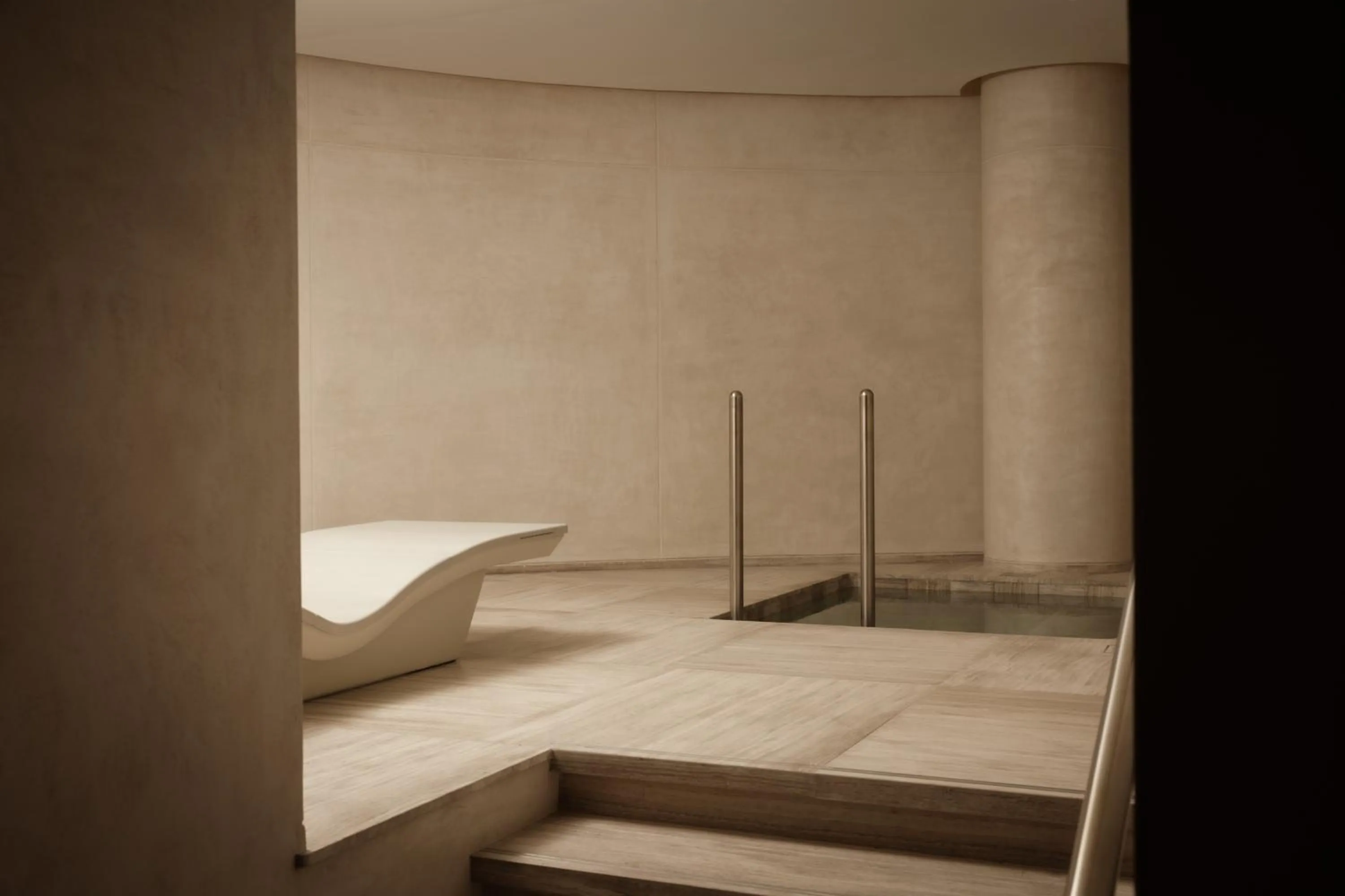 Spa and wellness centre/facilities, Bed in Rosewood Doha