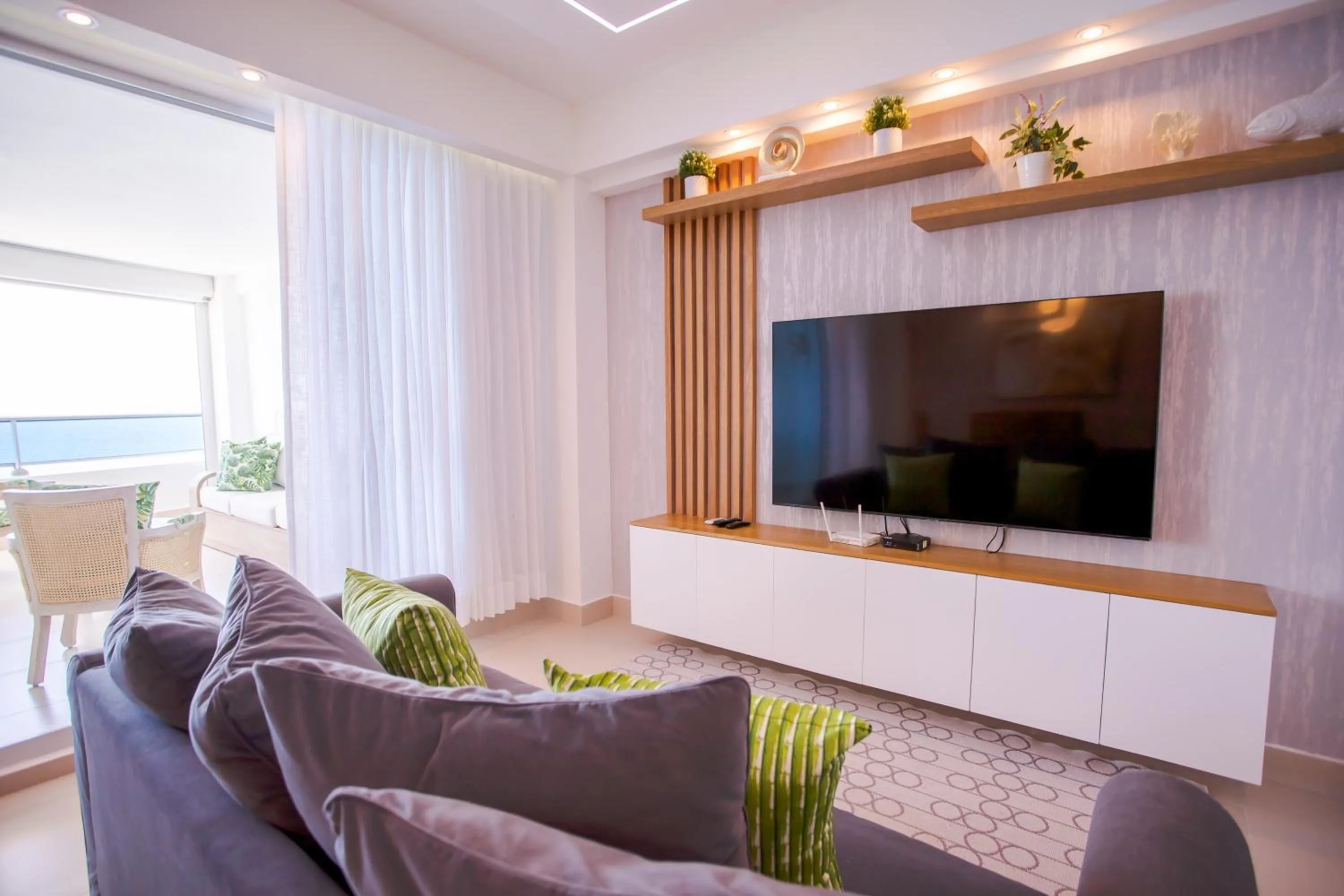 Two-Bedroom Apartment with Balcony and Sea View in Xeliter Las Olas Juan Dolio