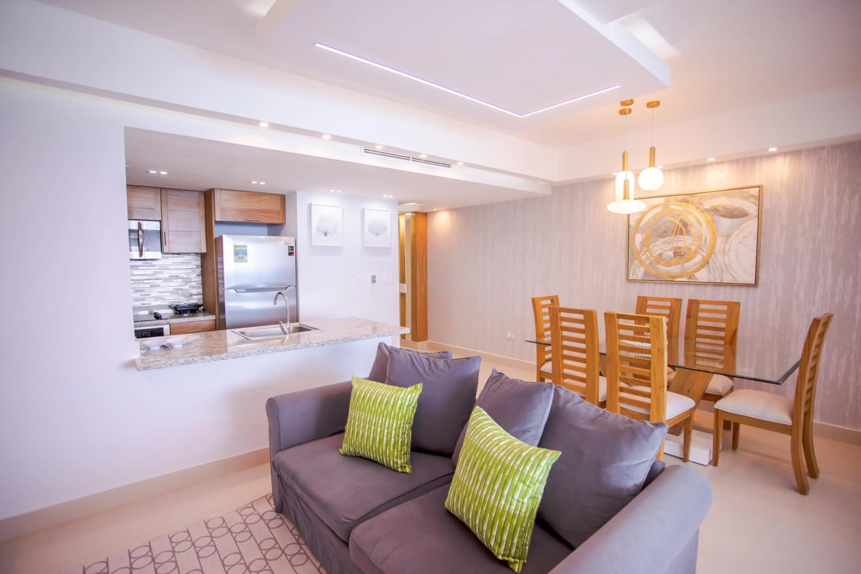 Living room in Xeliter Las Olas Juan Dolio
