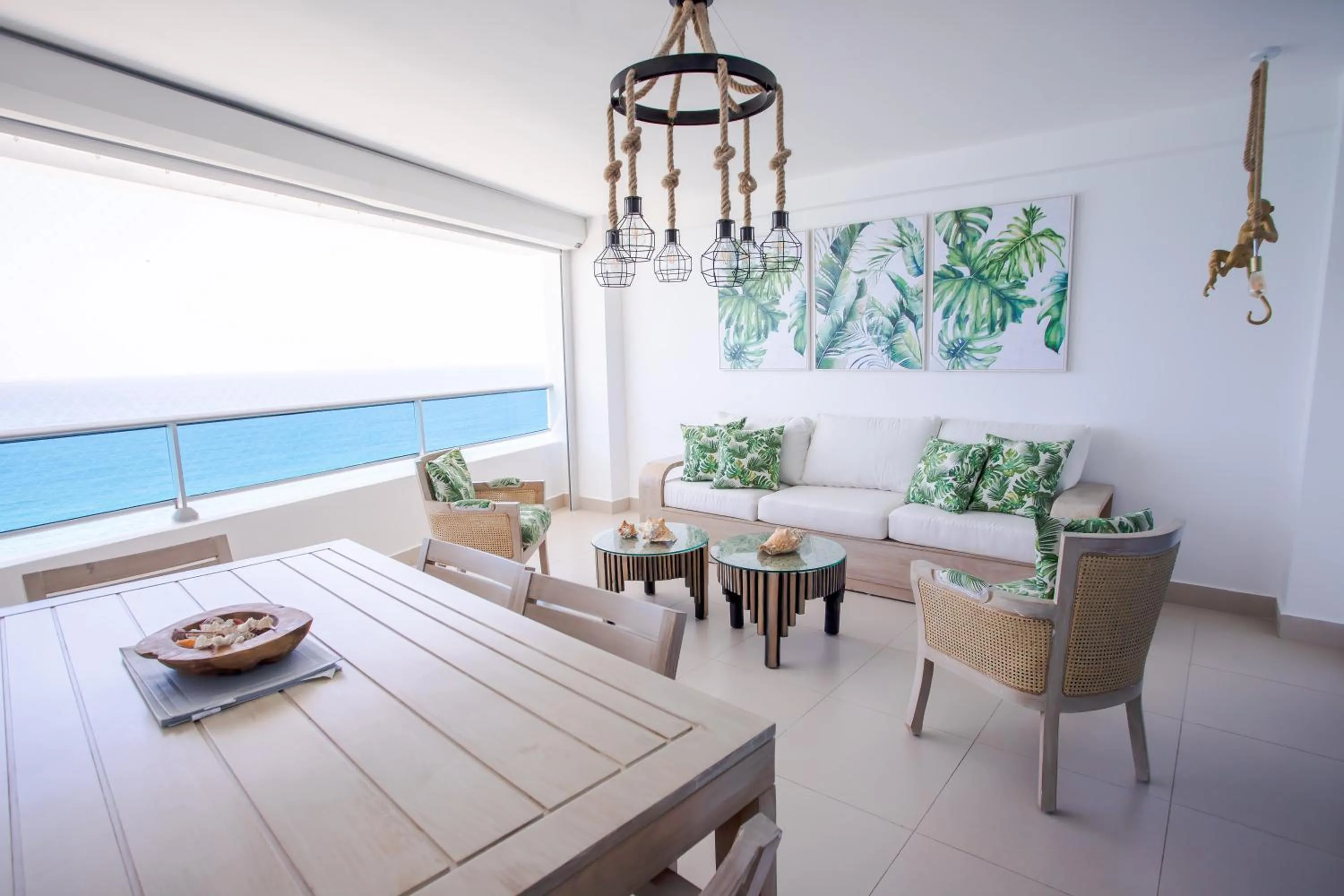 Seating area in Xeliter Las Olas Juan Dolio