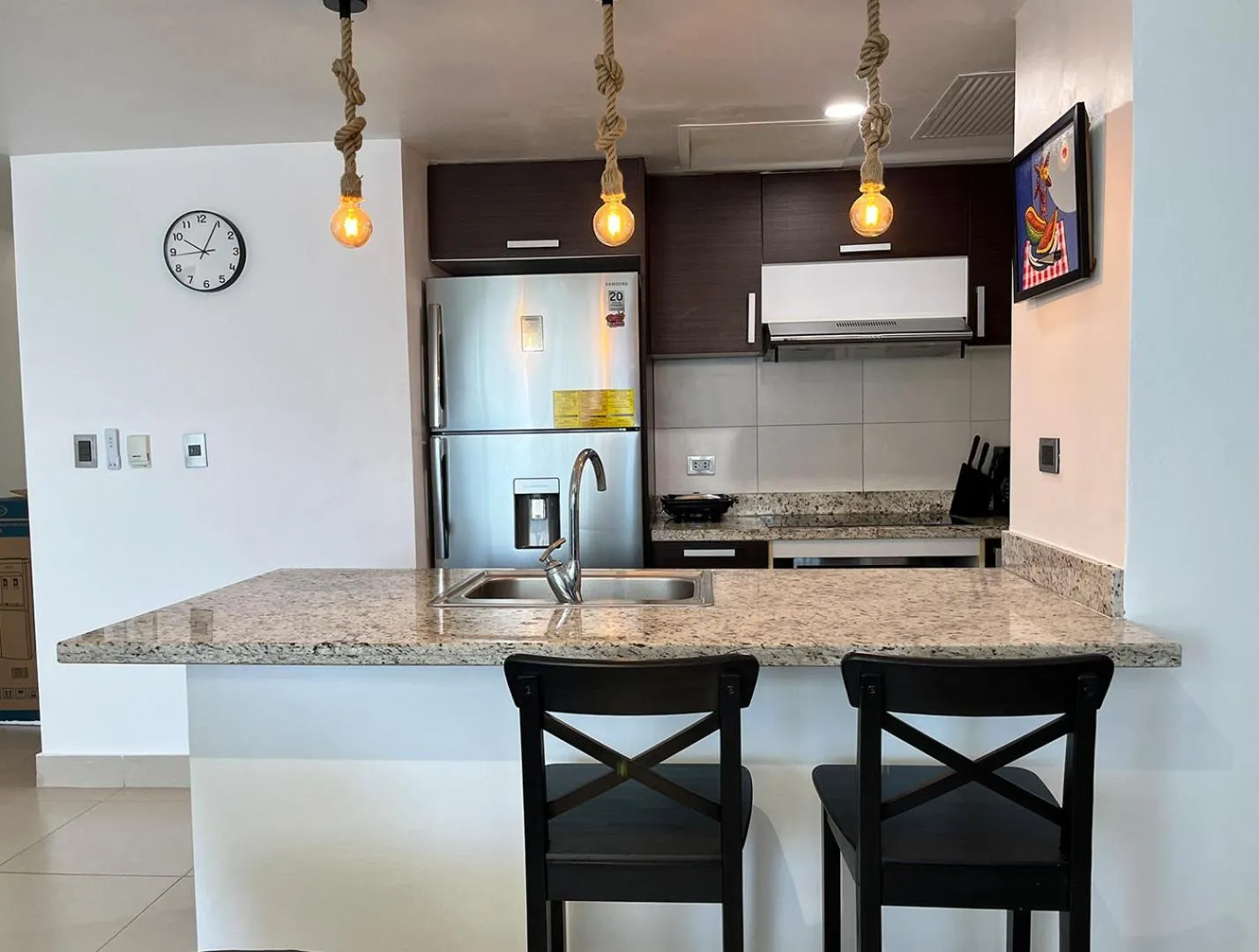 kitchen in Xeliter Las Olas Juan Dolio