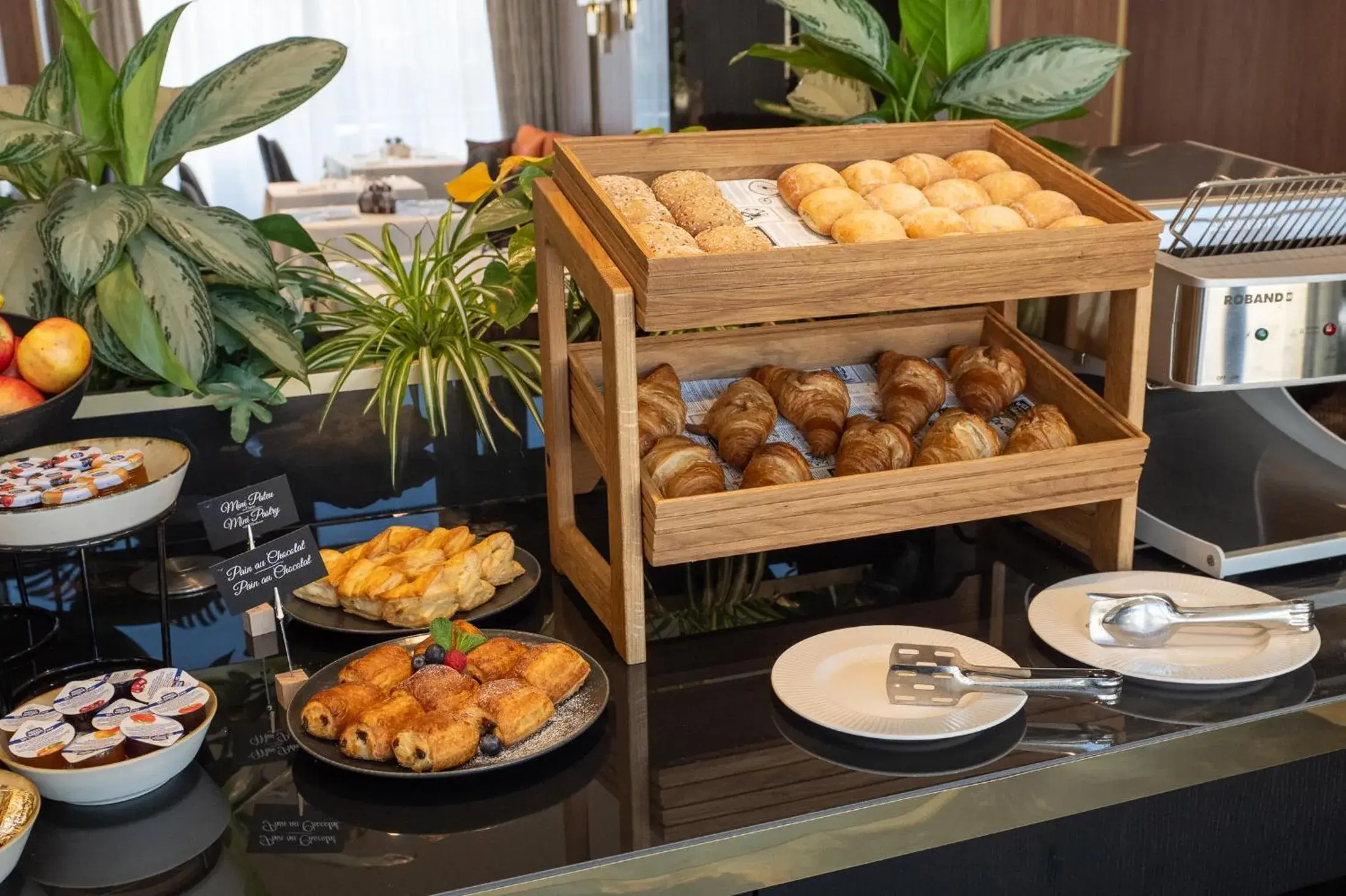 Buffet breakfast in Sky Airport Hotel Buffet breakfast in Sky Airport Hotel