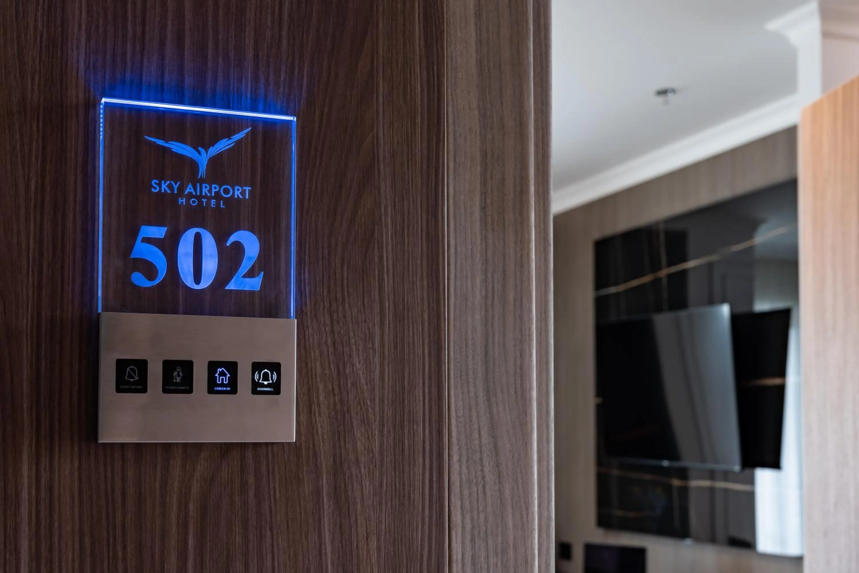 Property logo or sign in Sky Airport Hotel