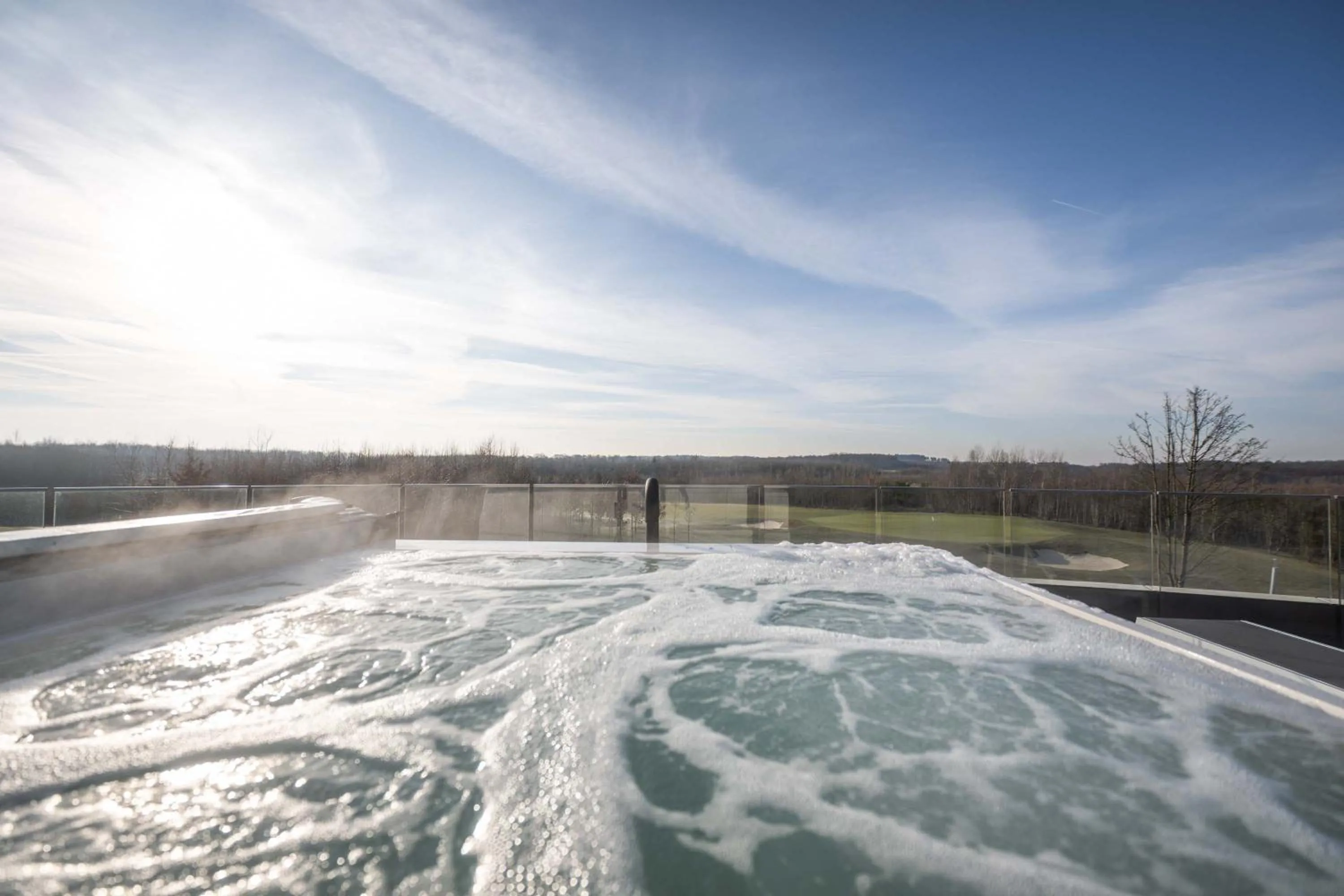 Hot Tub in Hotel du Bois d'Arlon