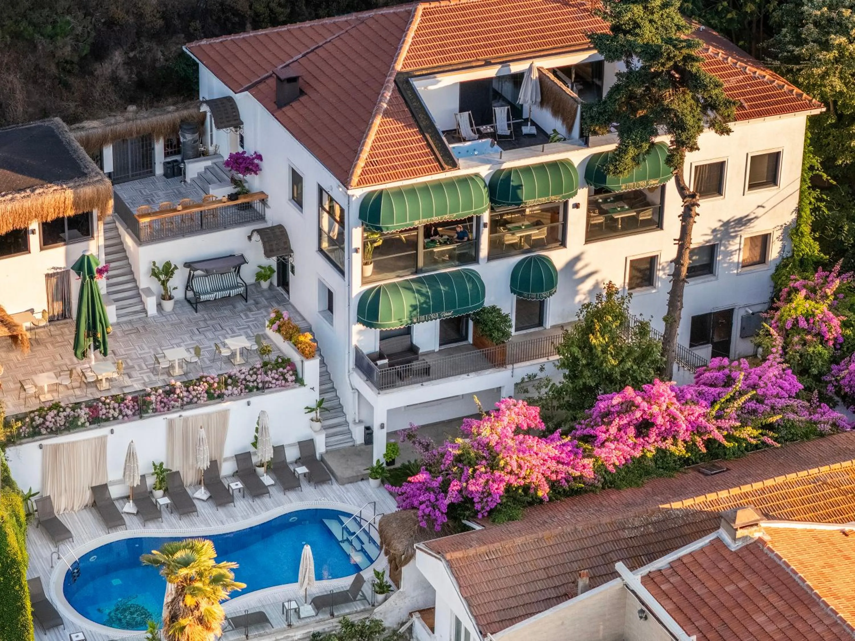 Property building in Hillora Hotel Buyukada