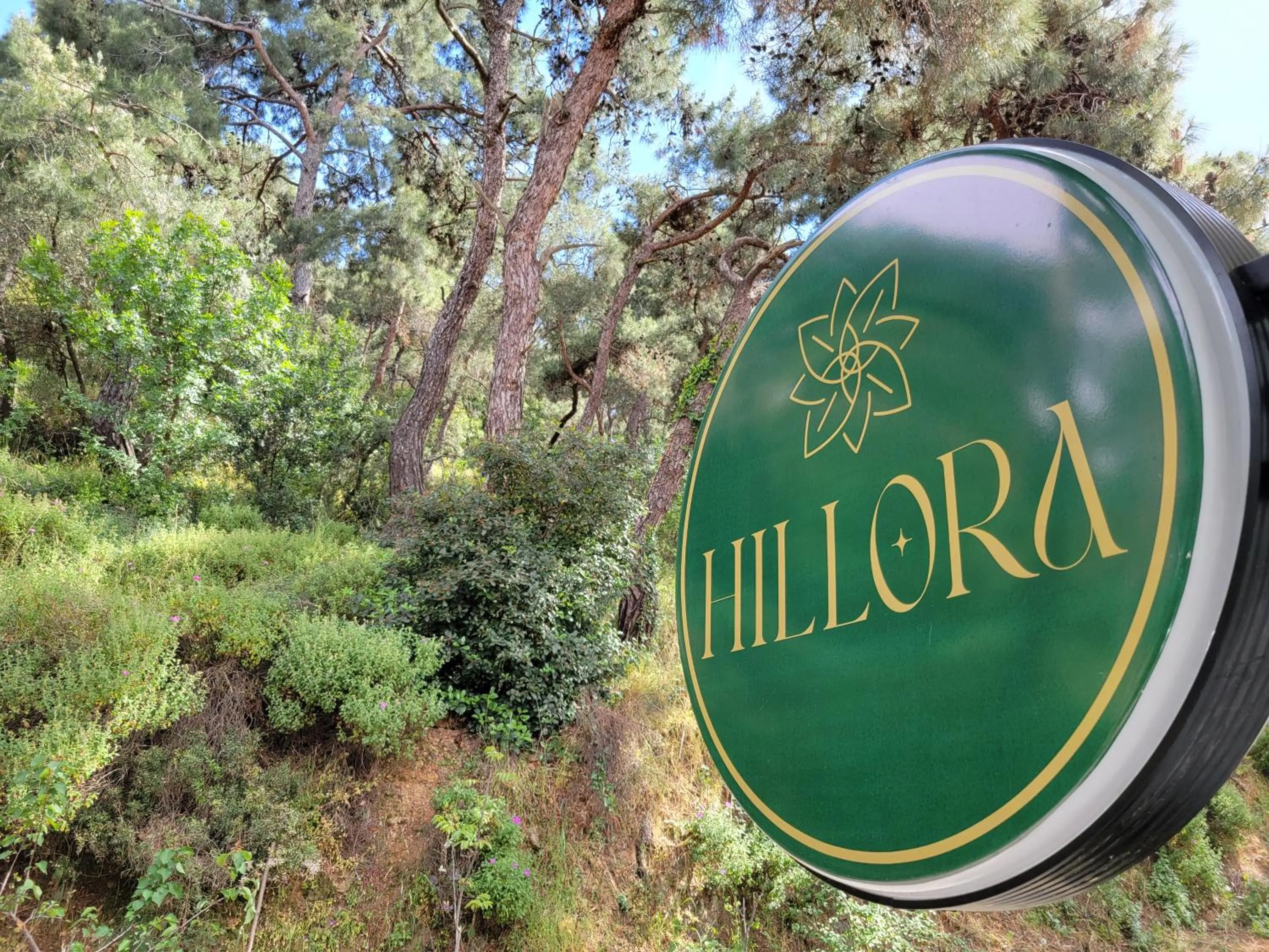 Property logo or sign in Hillora Hotel Buyukada