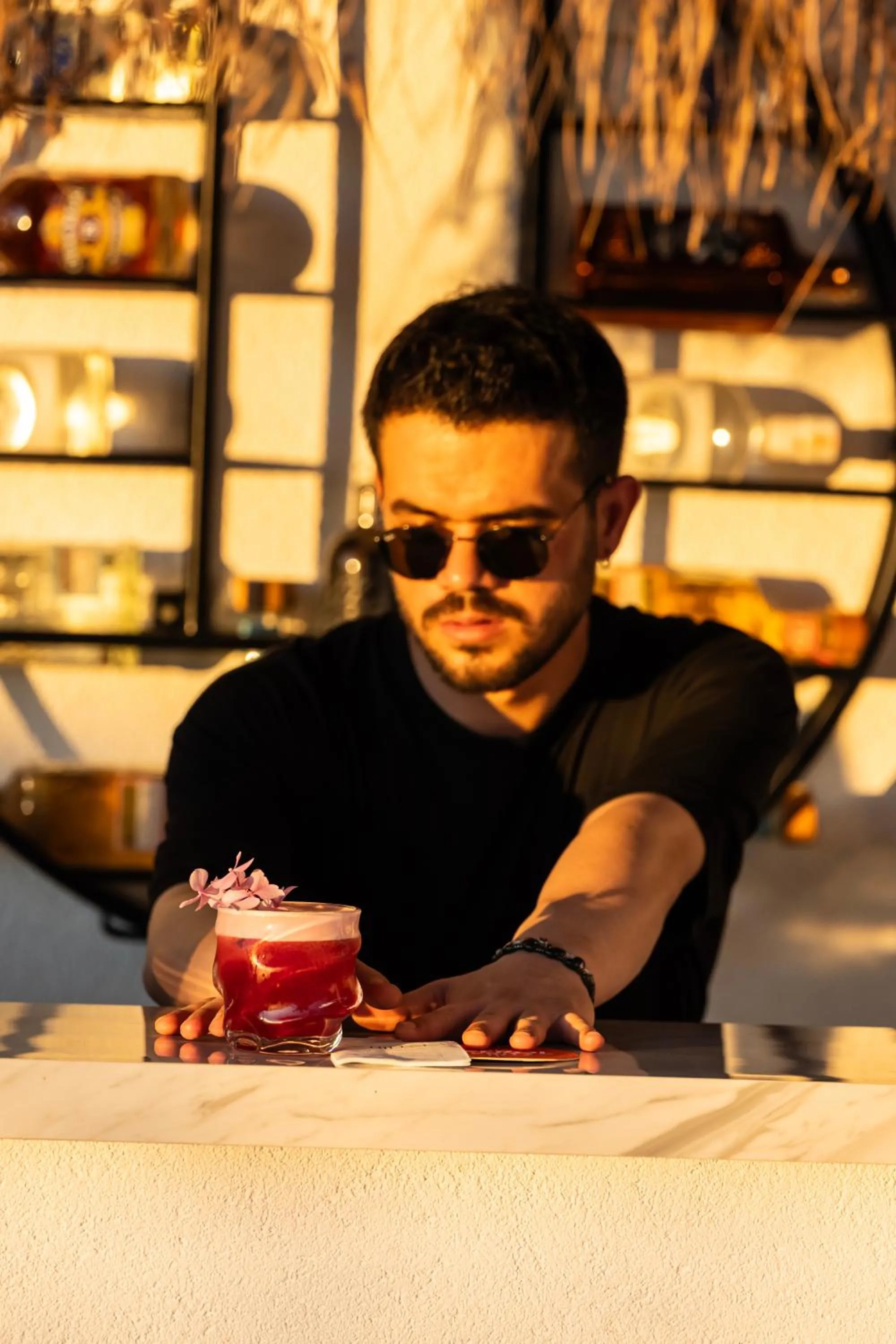 Alcoholic drinks in Hillora Hotel Buyukada