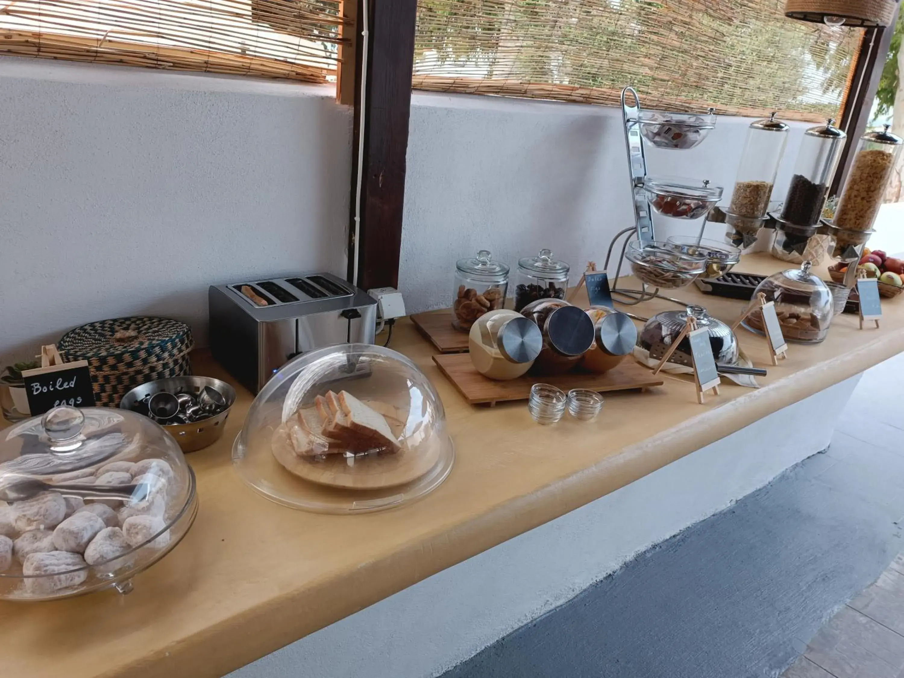 Buffet breakfast in Naxos Summerland resort Buffet breakfast in Naxos Summerland resort