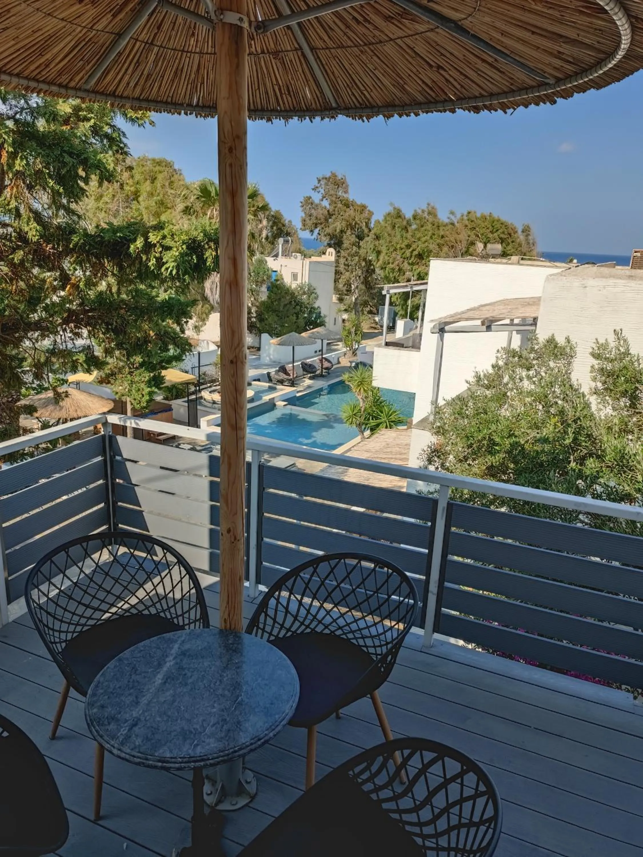 Balcony/Terrace in Naxos Summerland resort