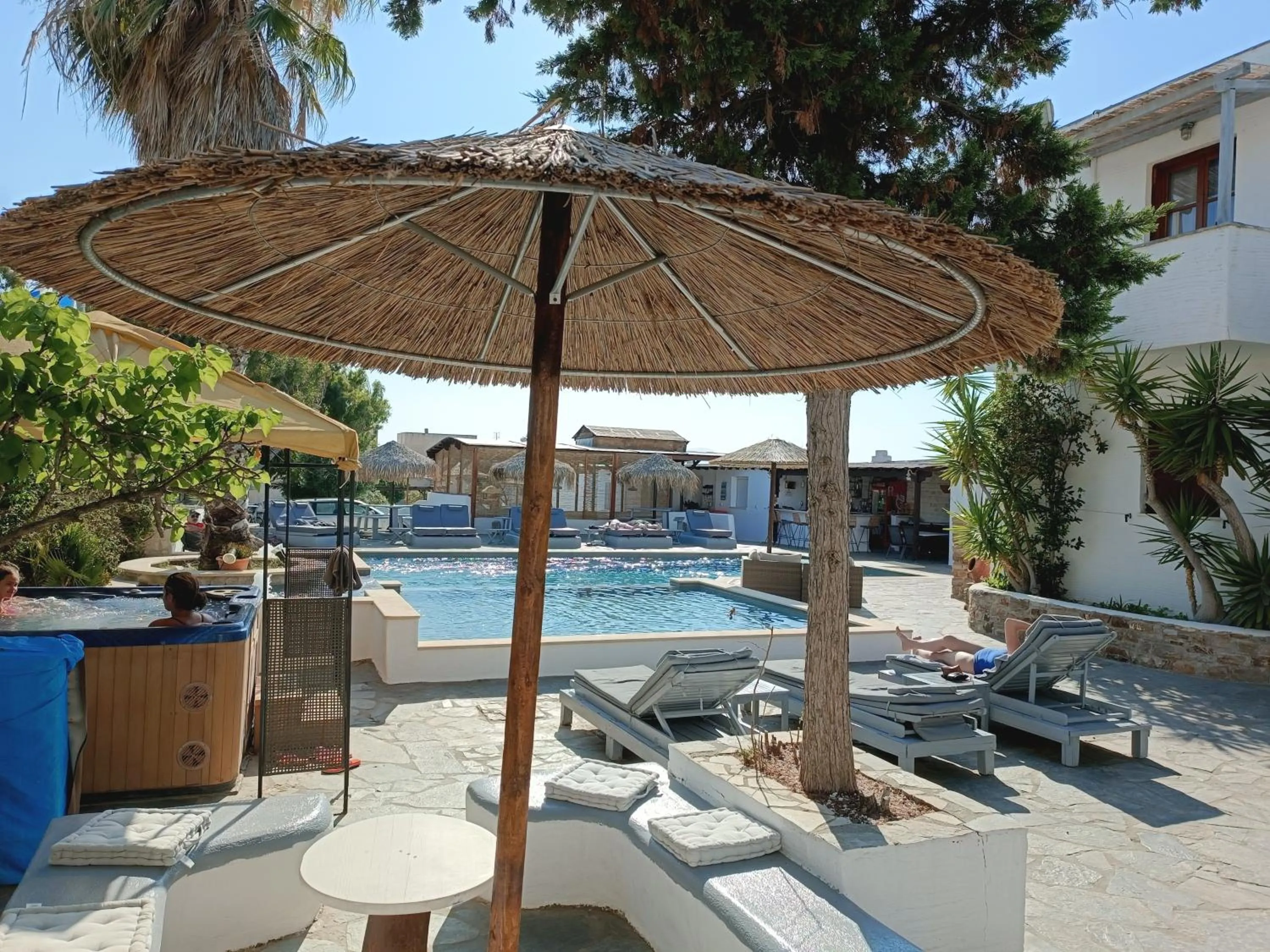 Swimming pool in Naxos Summerland resort