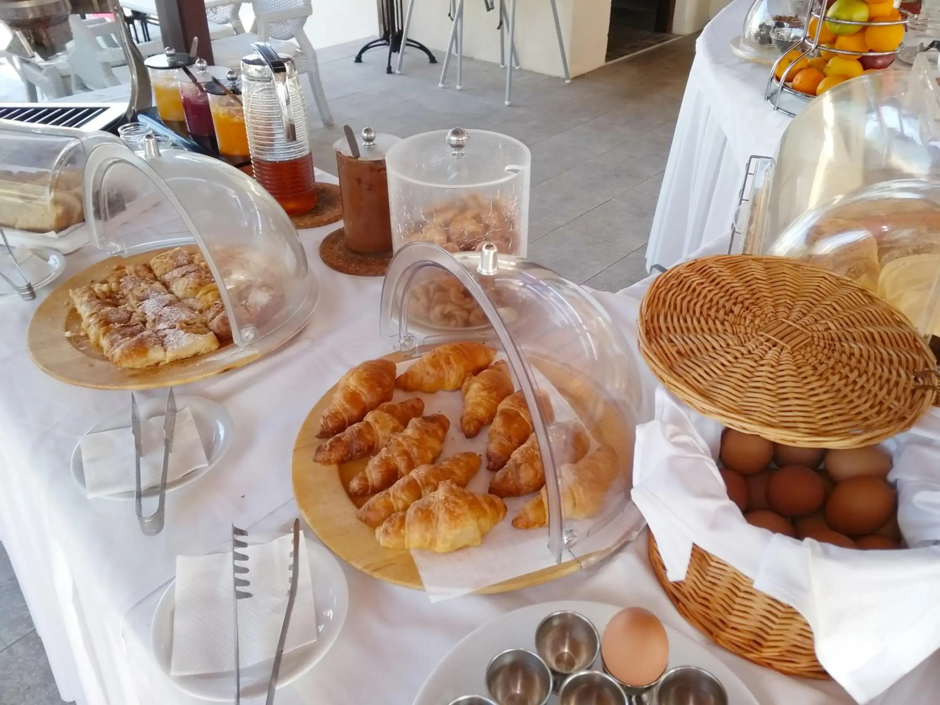 Buffet breakfast in Naxos Summerland resort Buffet breakfast in Naxos Summerland resort