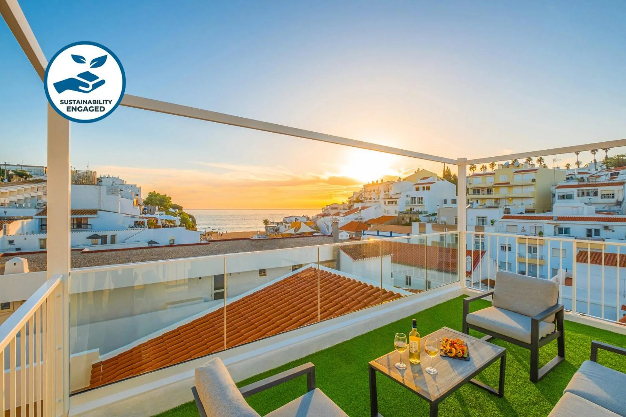 Three-Bedroom Apartment in Apartment Carvoeiro By The Sea 1 by Algarve Vacation