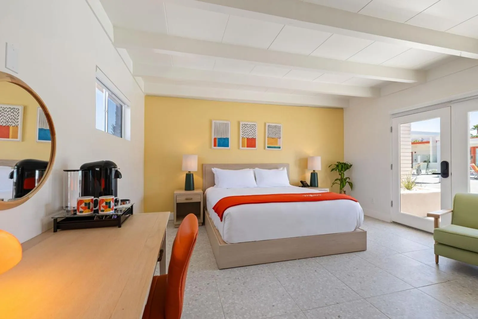 Bed in Mojave Resort - Adults Only