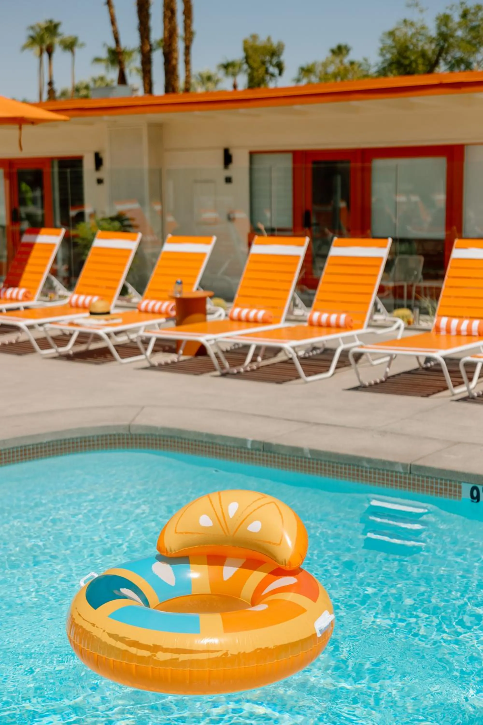 Pool view in Mojave Resort - Adults Only