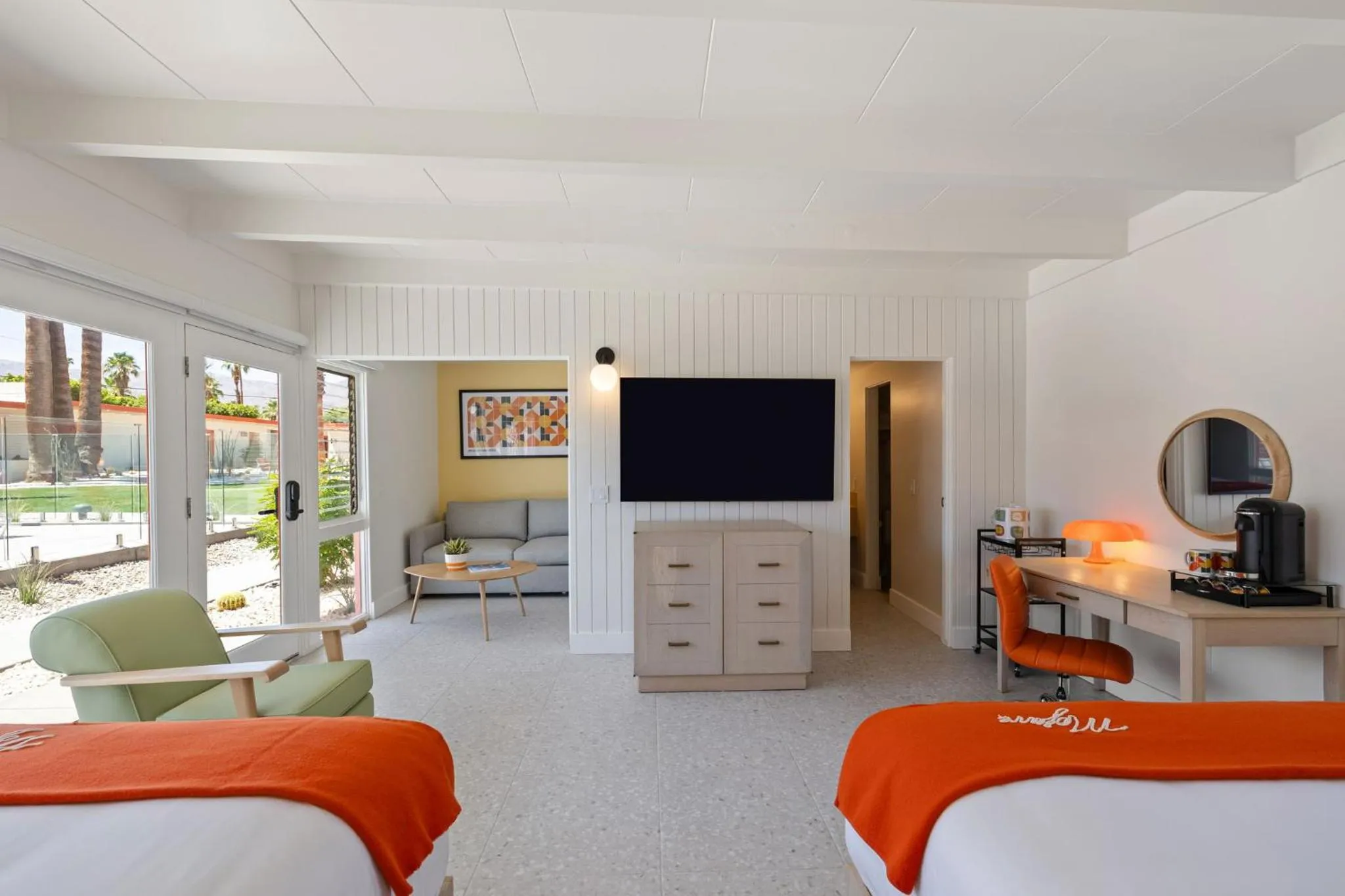 Bed in Mojave Resort - Adults Only