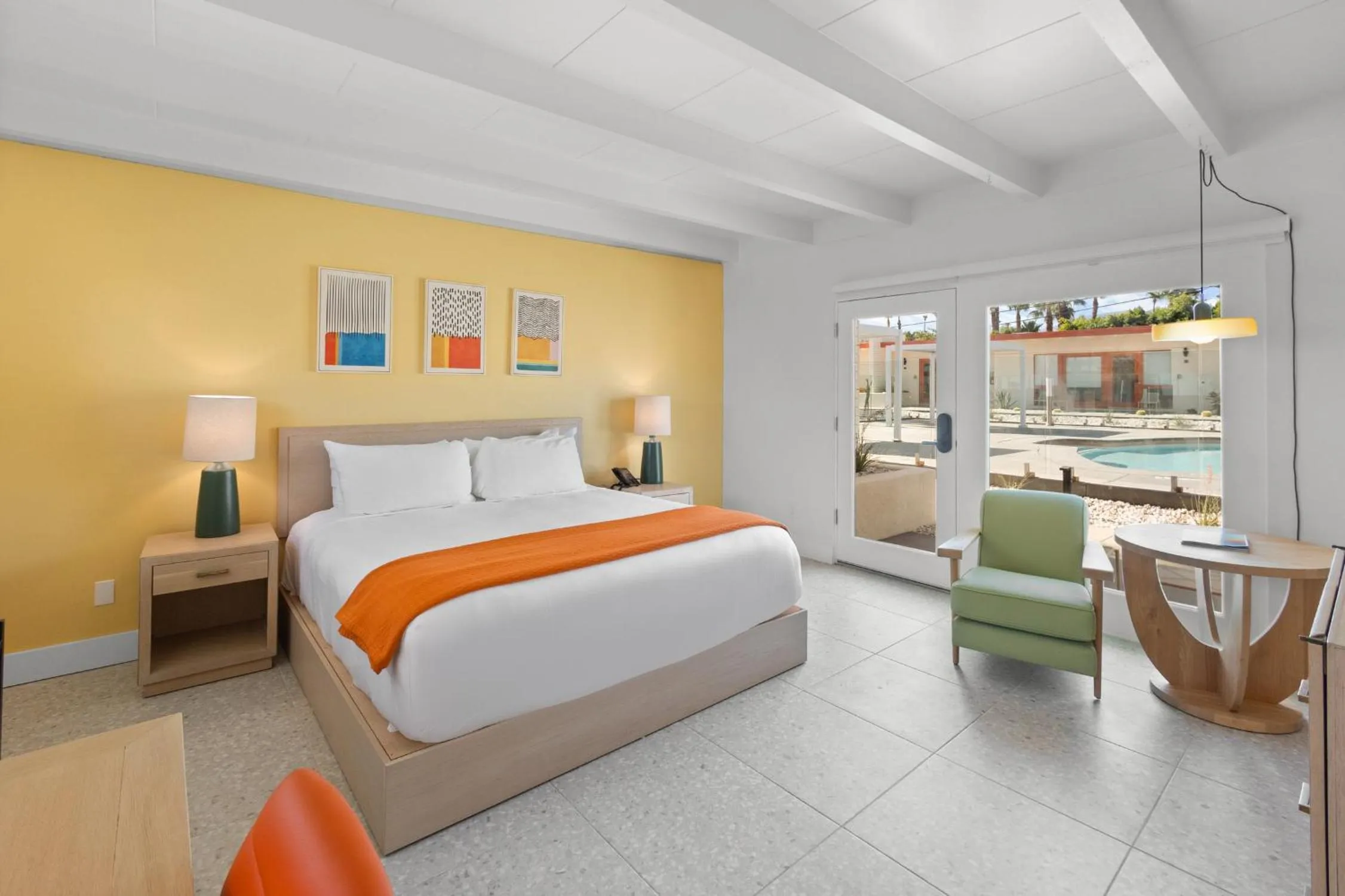 Bed in Mojave Resort - Adults Only