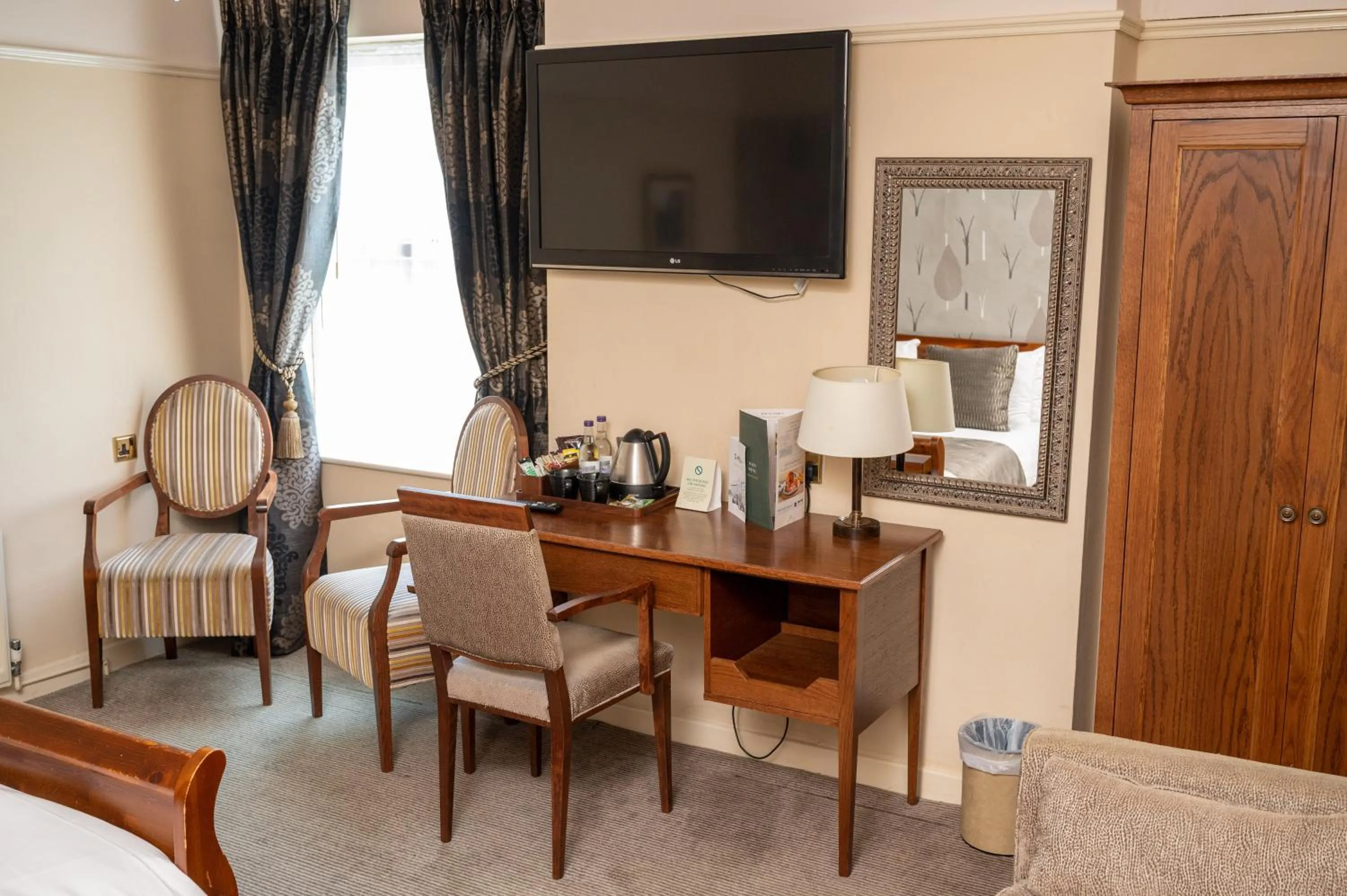 Seating area in Millers Hotel by Greene King Inns