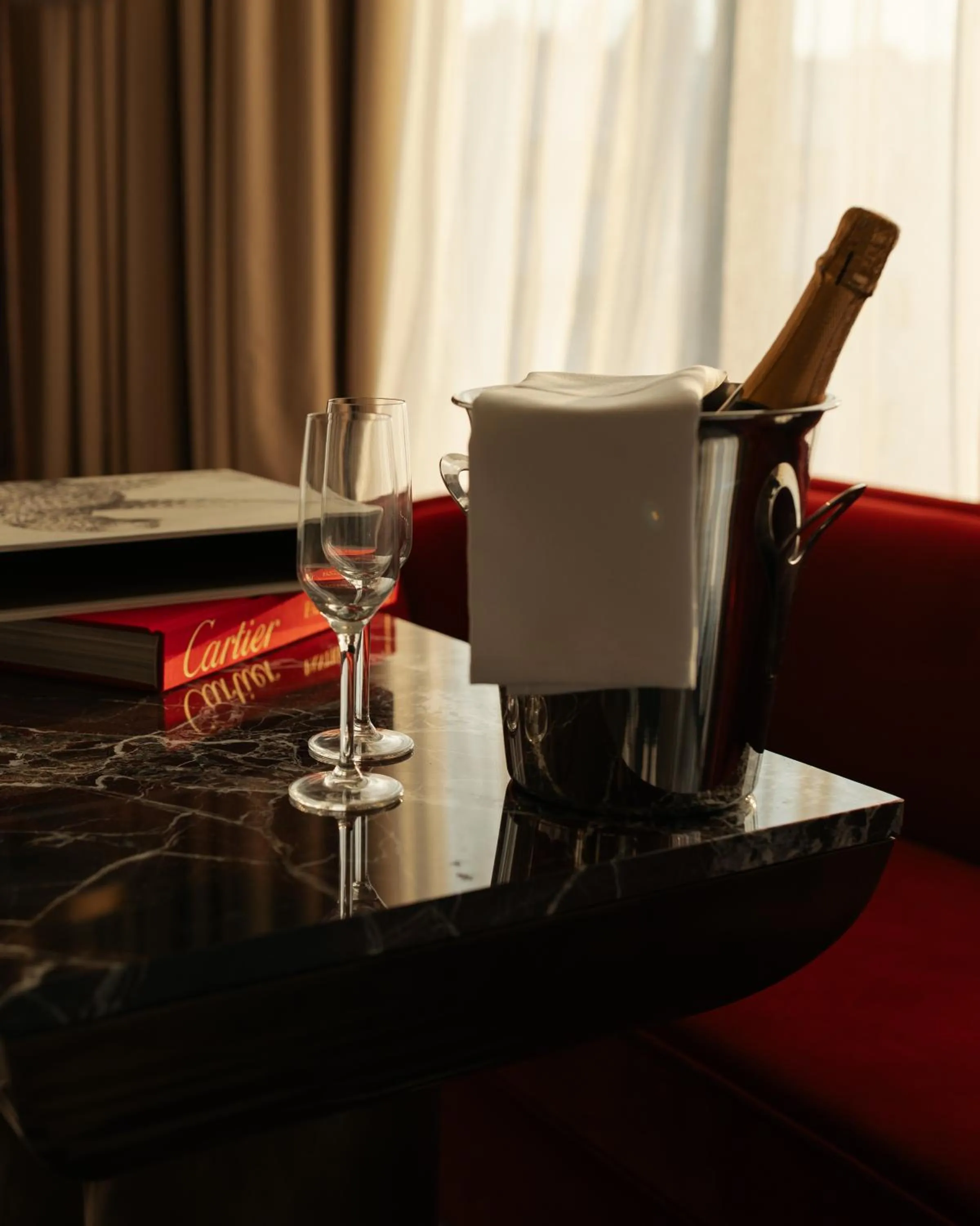 Living room in Marly Boutique Hôtel