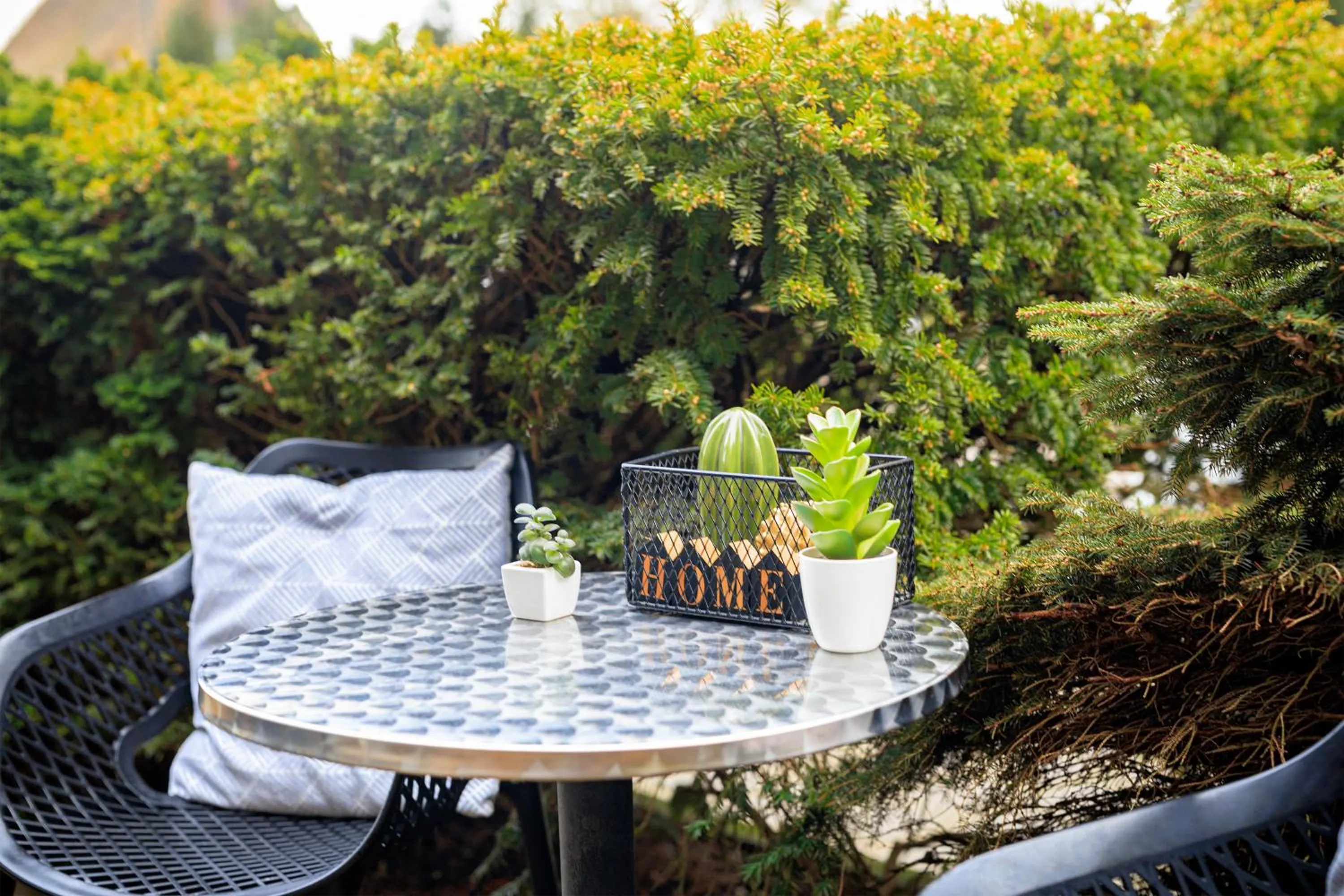 Balcony/Terrace in Hotel Berg en Bos