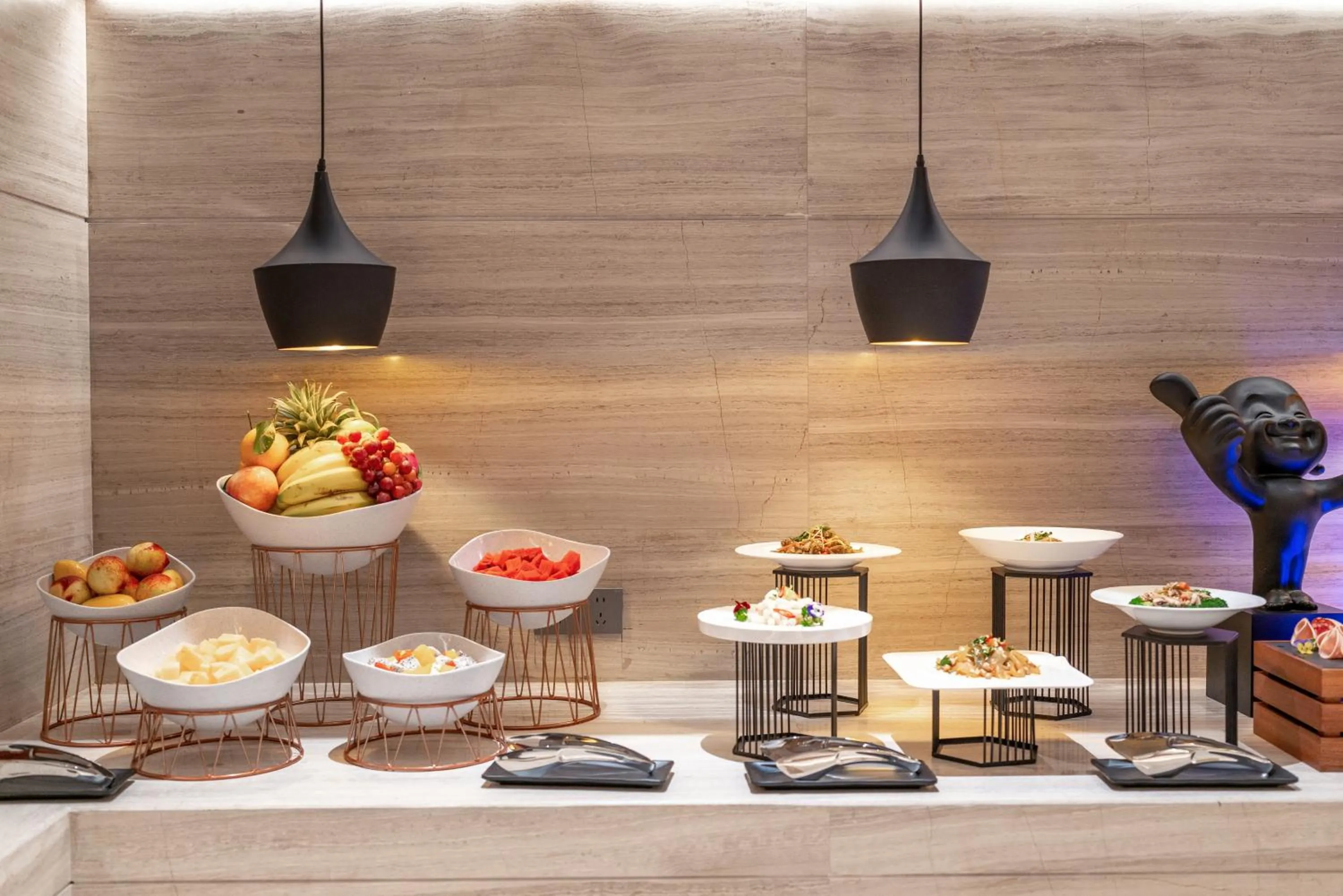 Restaurant/places to eat in SSAW Boutique Hotel Foshan Qiandeng Lake