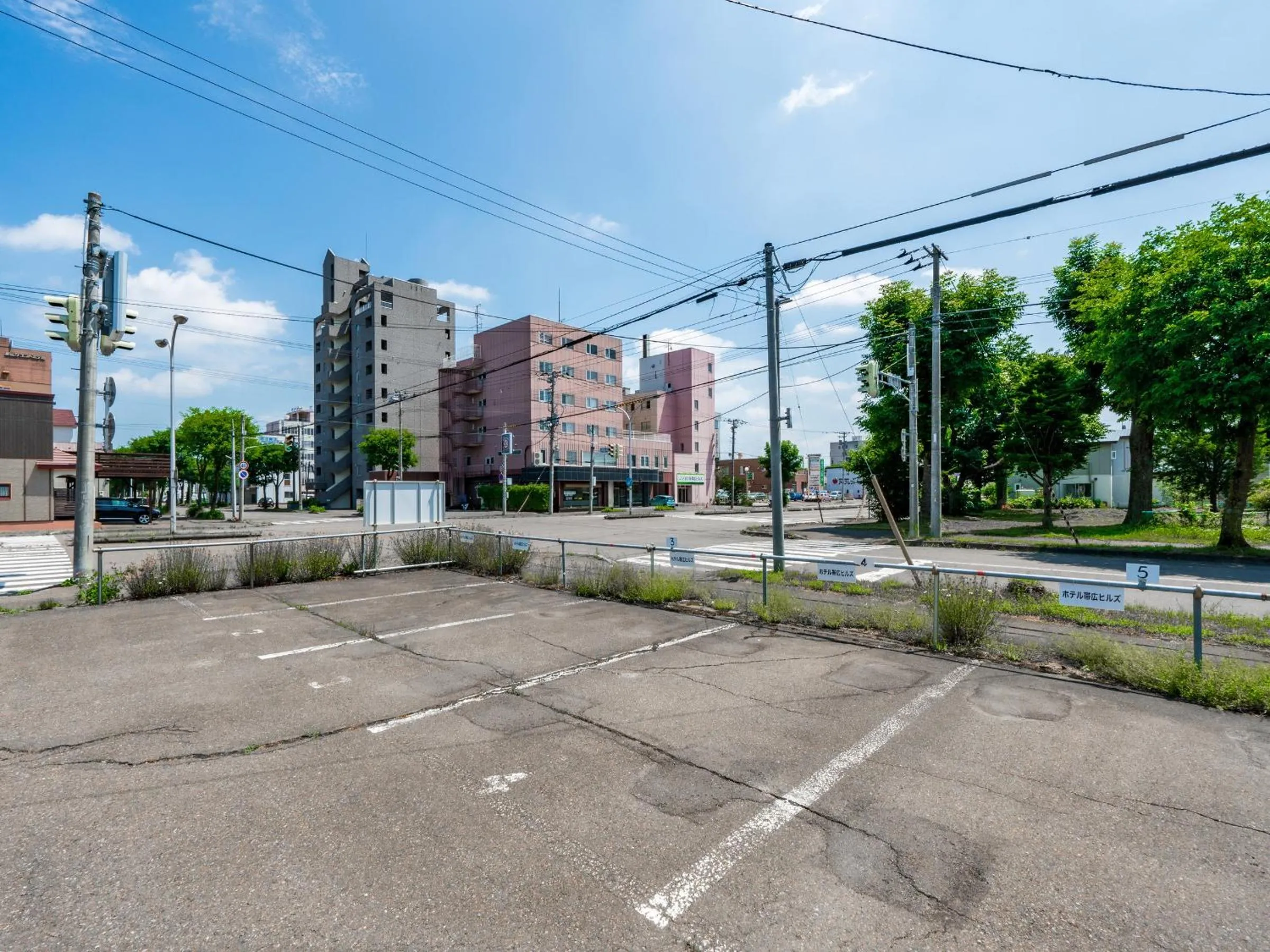 Parking in Hotel Obihiro Hills
