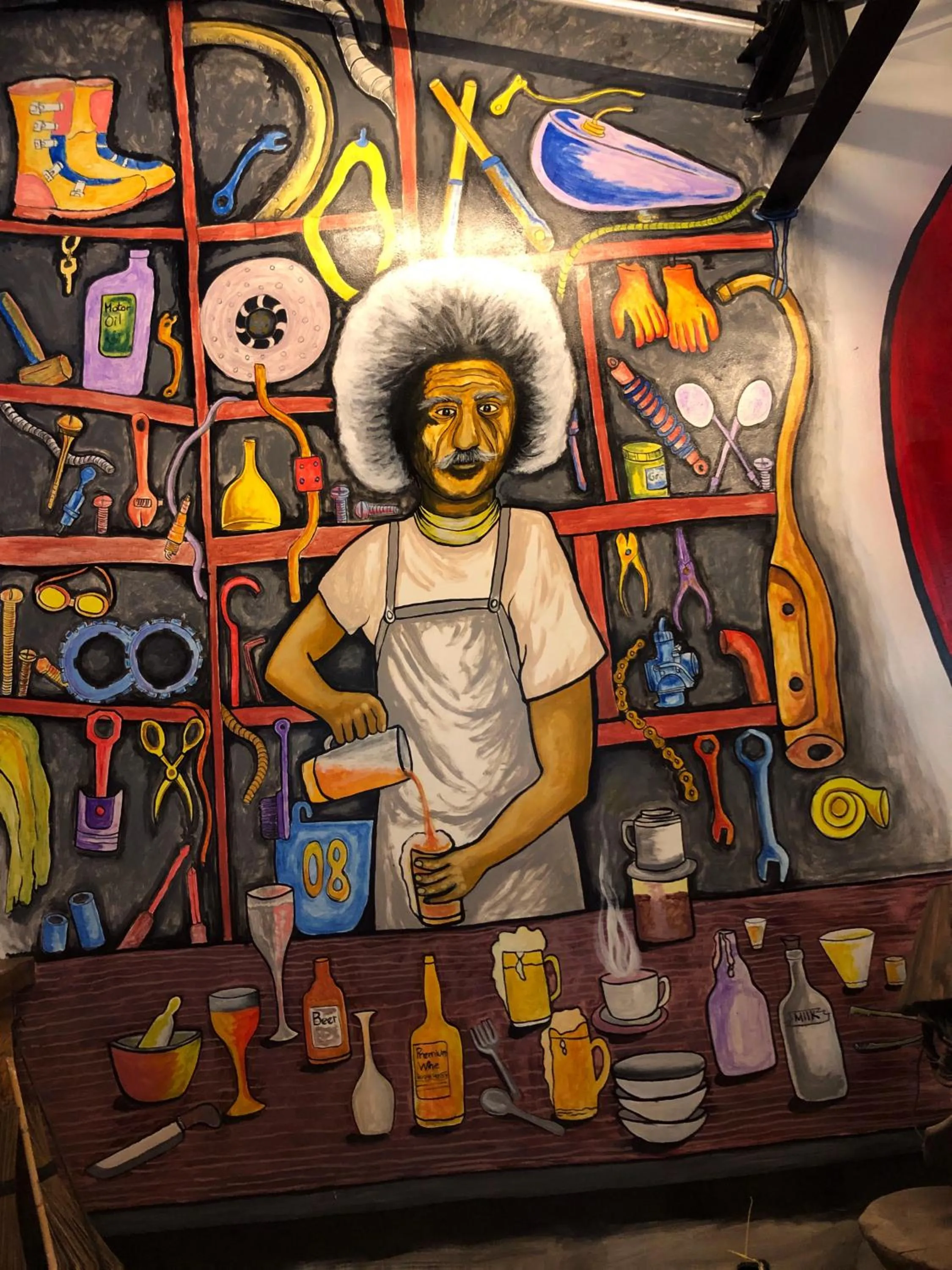 Restaurant/places to eat in Cafe Moto Hostel