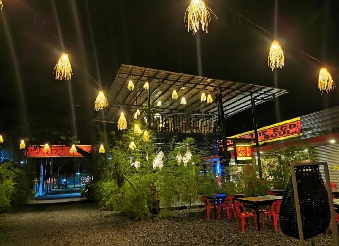 Property building in Cafe Moto Hostel