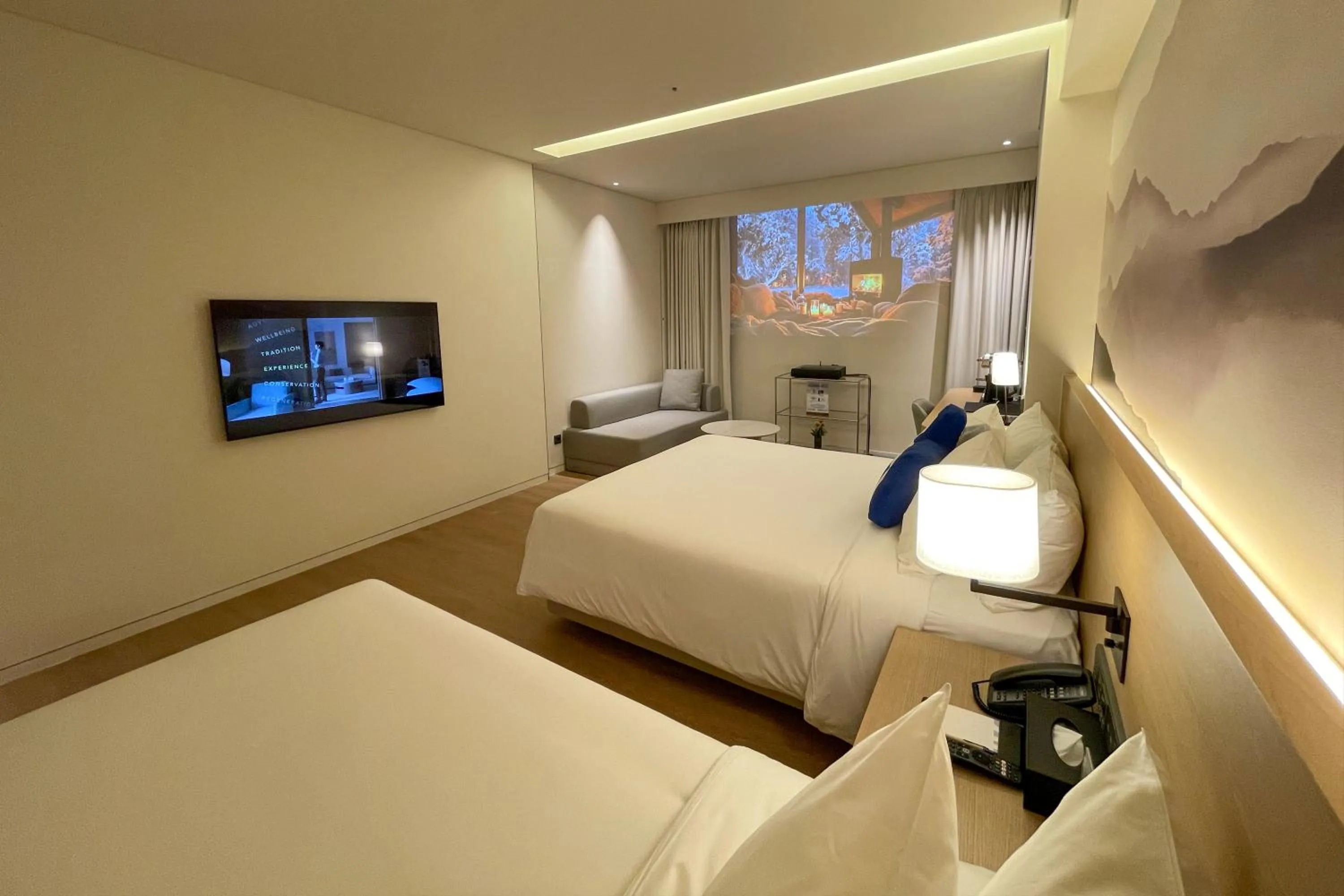 Bed in Homm Marina Sokcho
