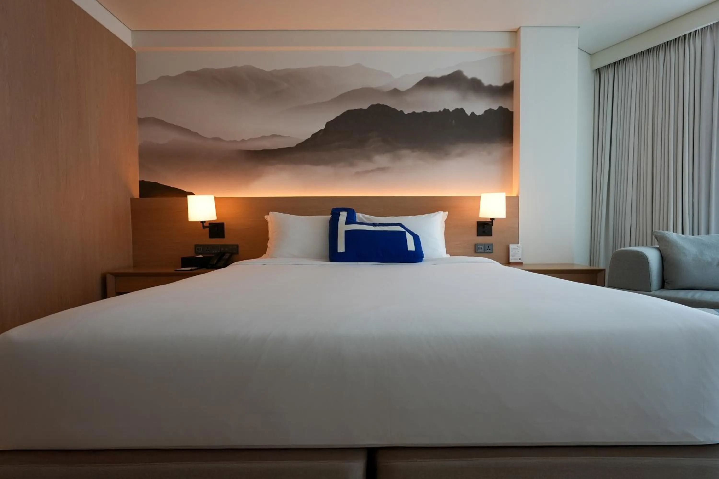 Bed in Homm Marina Sokcho