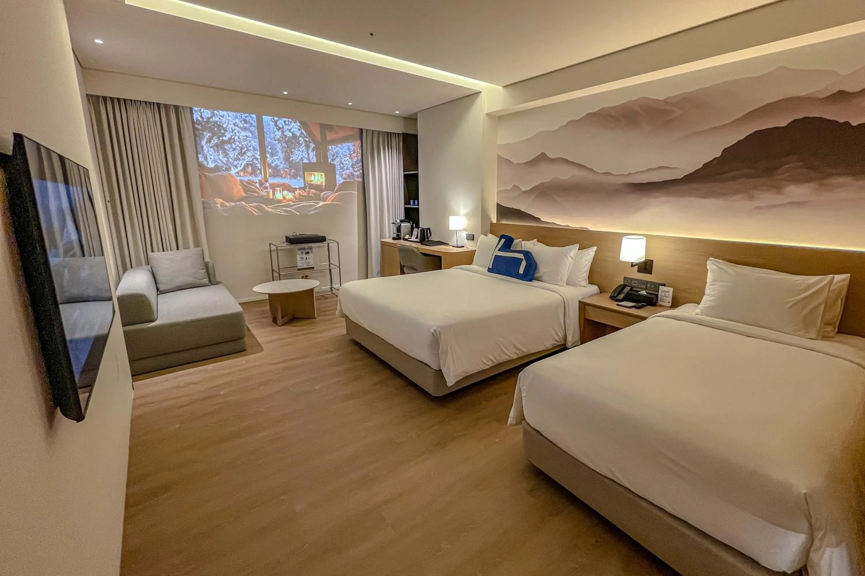 Bed in Homm Marina Sokcho