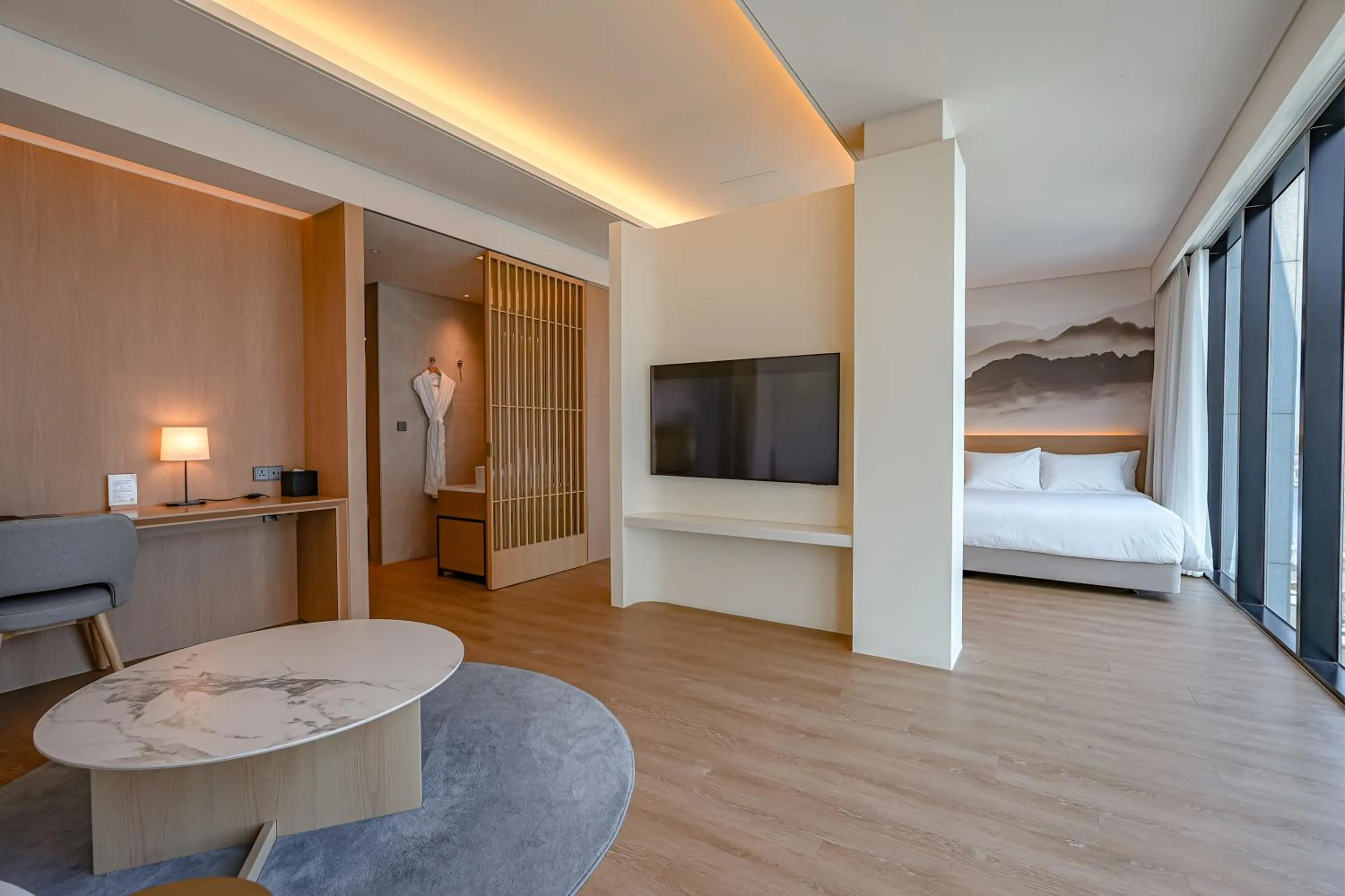 Bed in Homm Marina Sokcho