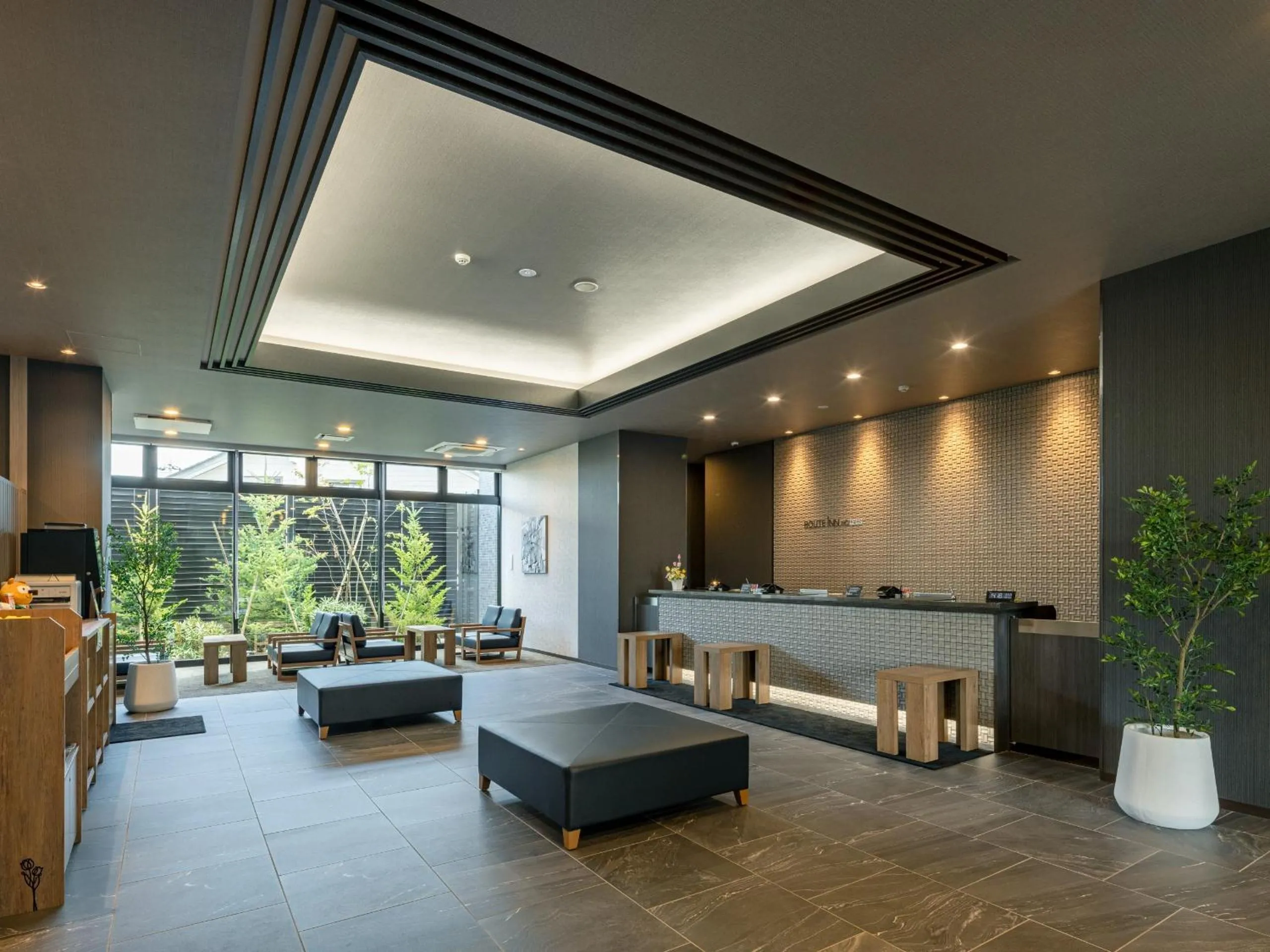 Lobby or reception in Hotel Route Inn Tonami Inter