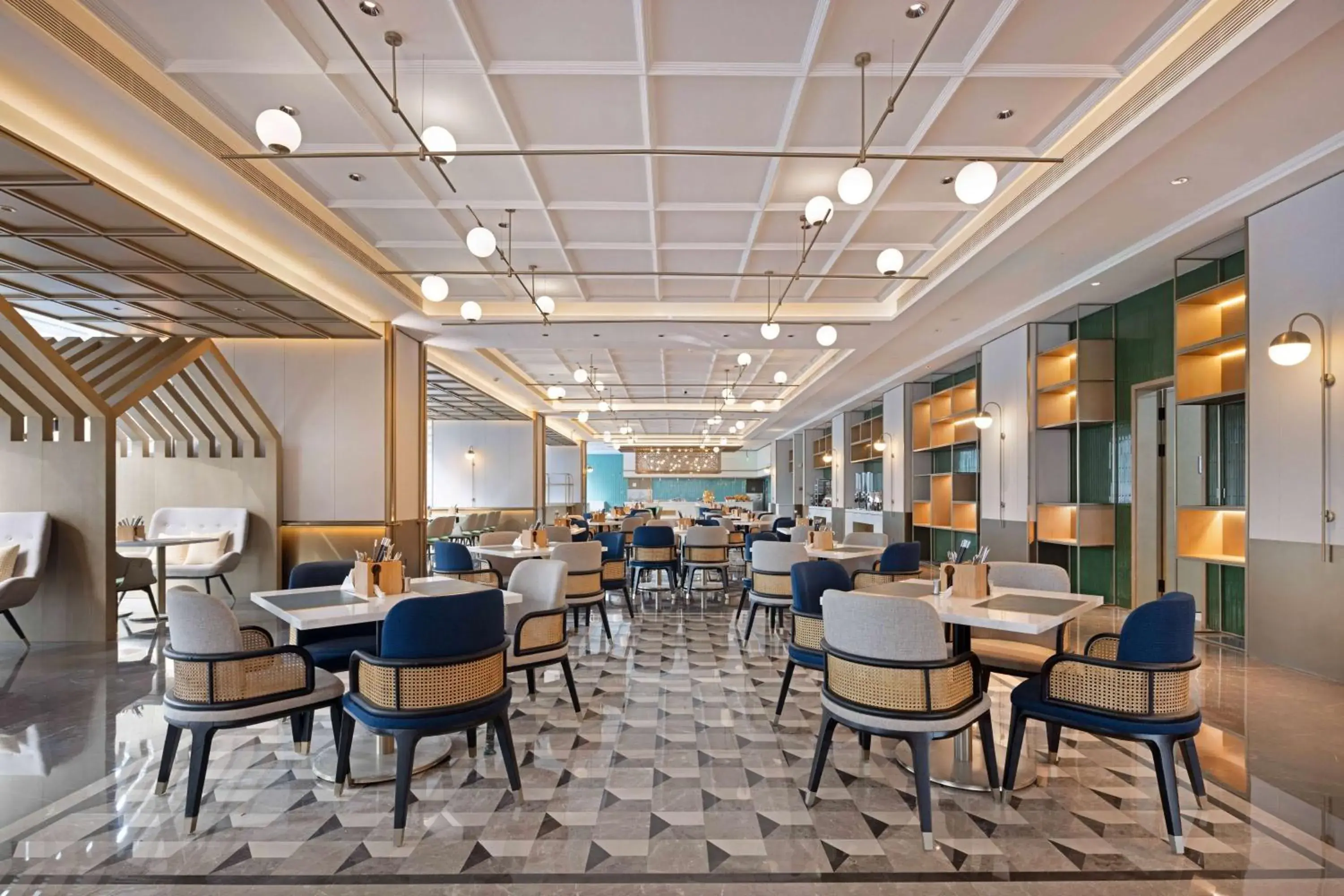 Lobby or reception in Hilton Garden Inn Chengdu Chenghua Lobby or reception in Hilton Garden Inn Chengdu Chenghua