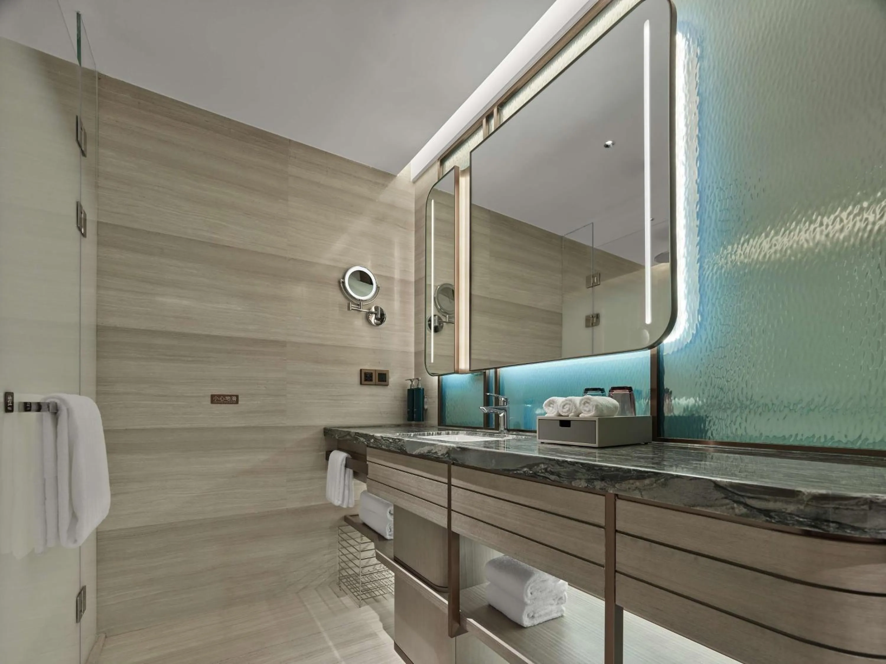Bathroom in Doubletree By Hilton Chengdu Xinglong Lake