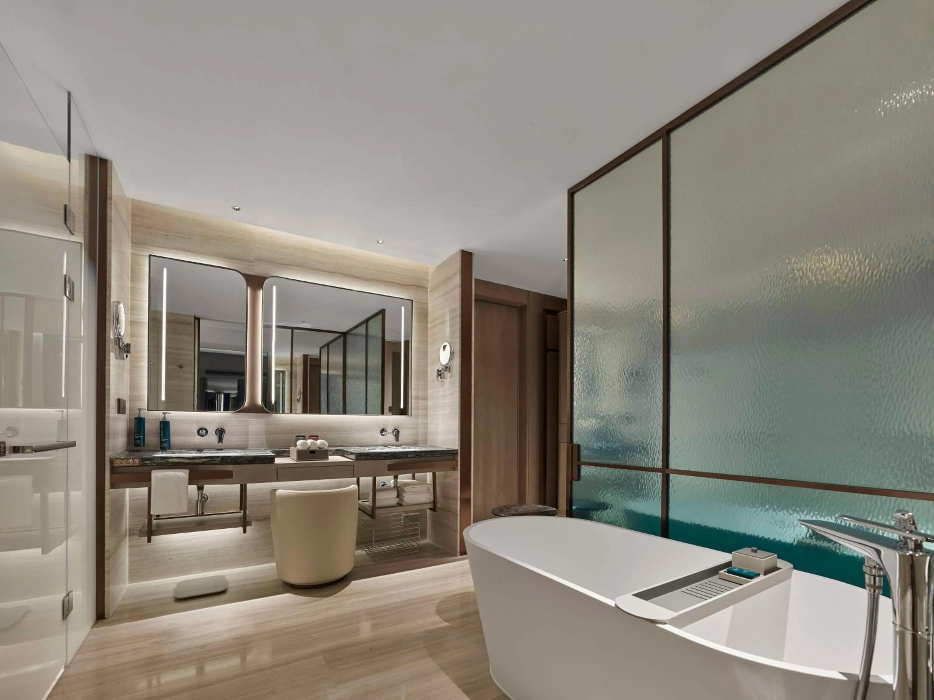 Bathroom in Doubletree By Hilton Chengdu Xinglong Lake
