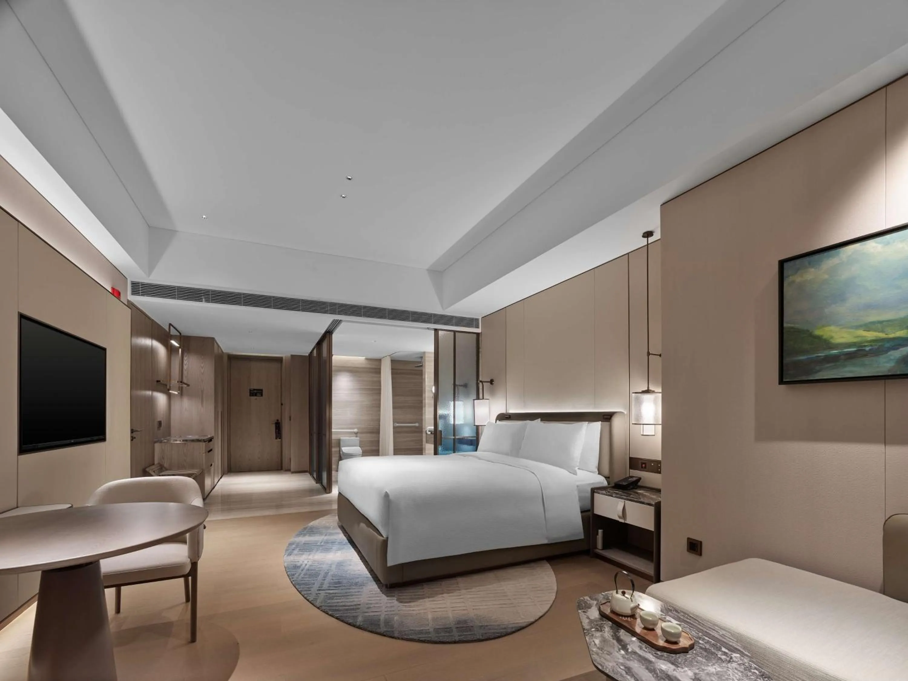 Bed in Doubletree By Hilton Chengdu Xinglong Lake