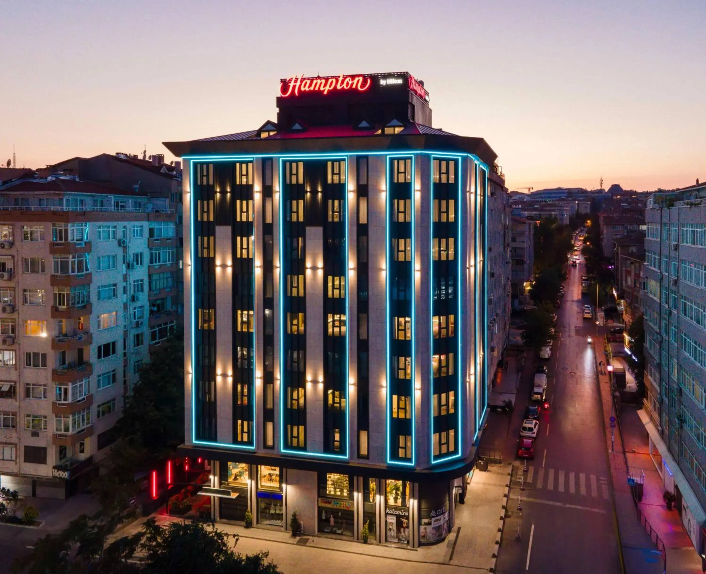 Property building in Hampton By Hilton Istanbul Merter Property building in Hampton By Hilton Istanbul Merter